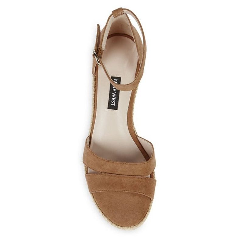 Nine West NINE WEST Womens NEW Jeranna Suede Wedge Sandals / Size 10 Size US 10 / IT 40 - 5 Thumbnail
