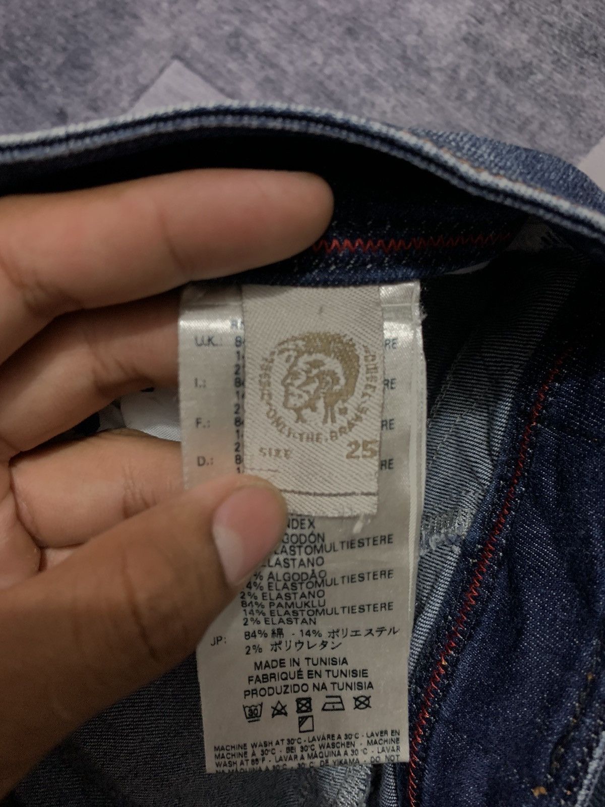 Hysteric Glamour Y2K DIESEL DENIM PANTS Size US 30 / EU 46 - 11 Thumbnail
