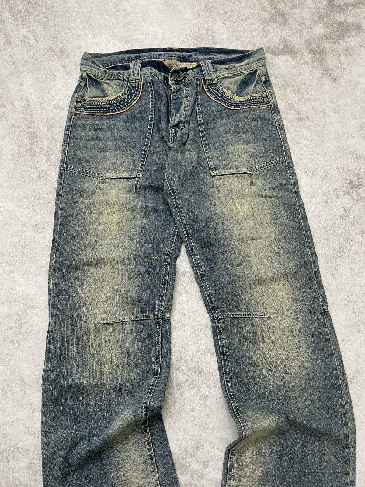 Hysteric Glamour 2000s Relay Japan japan distressed denim y2k style Size US 34 / EU 50 - 2 Thumbnail