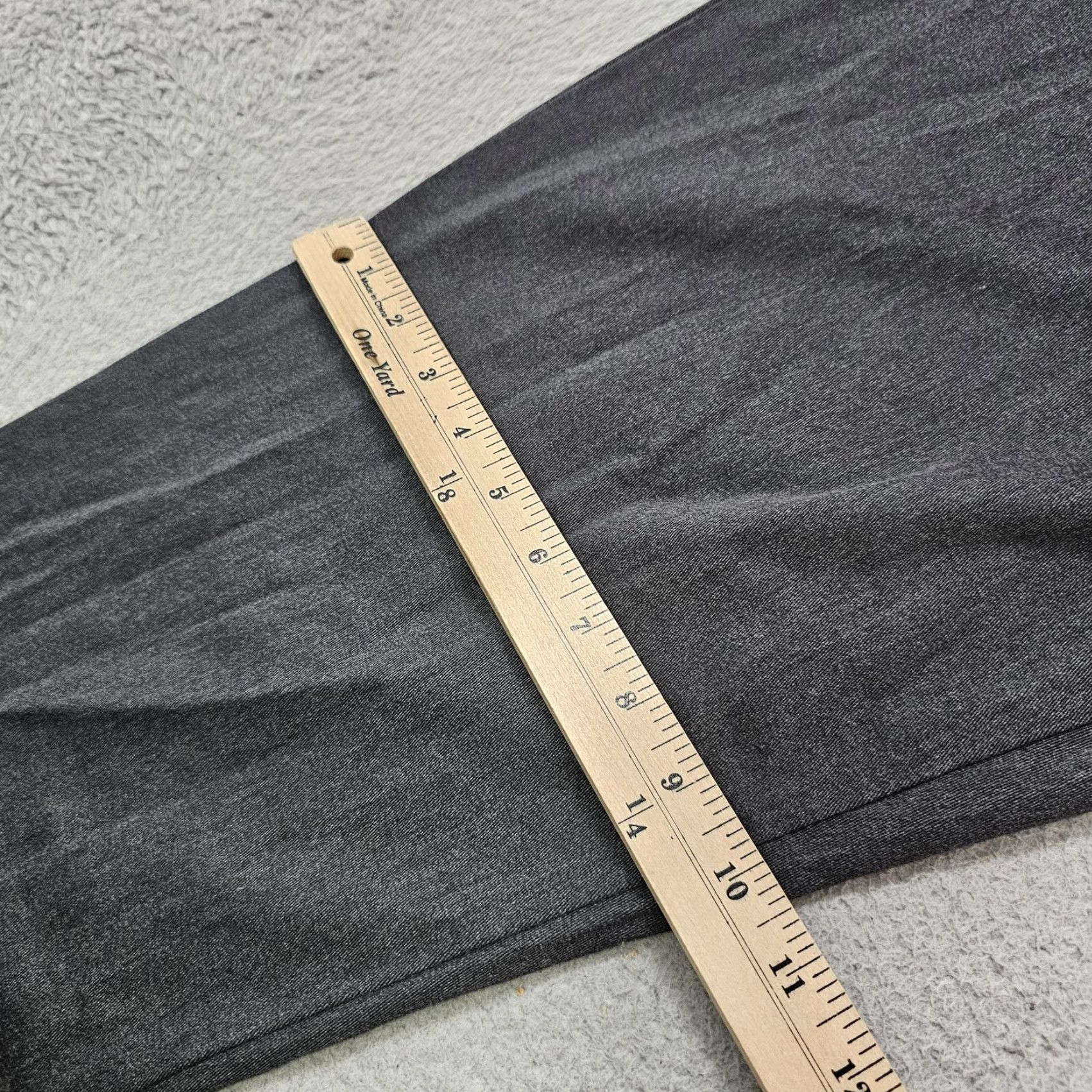 Dockers Dockers Pants Mens 36x30 Straight Fit Signature Khaki Lux Cotton Stretch Wrinkle Resistant Gray Size US 36 / EU 52 - 7 Thumbnail