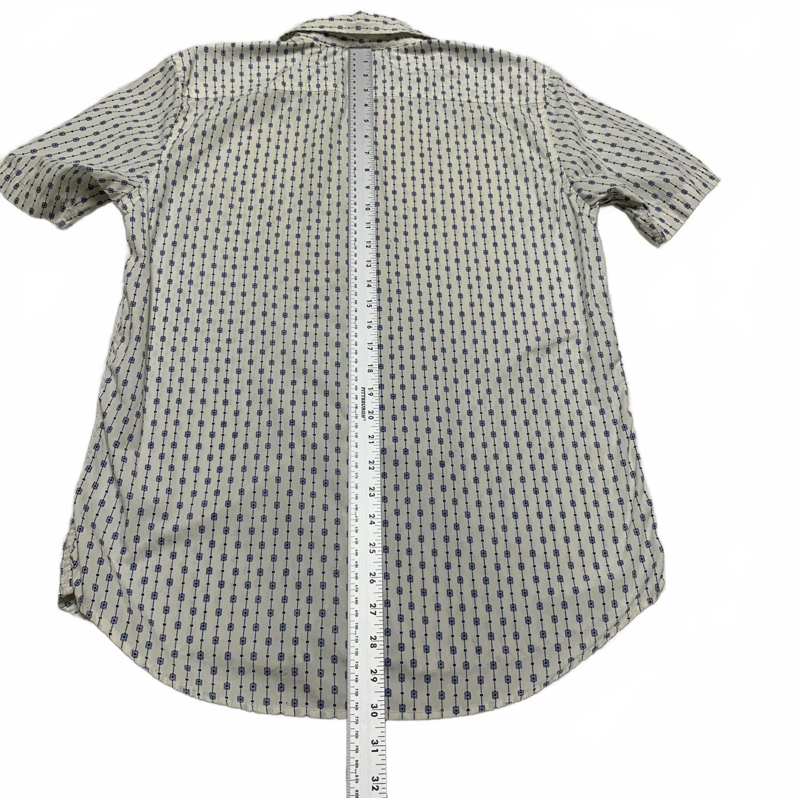 Quiksilver Quiksilver Men's Small Off-White Short Sleeve Shirt Size US S / EU 44-46 / 1 - 5 Thumbnail