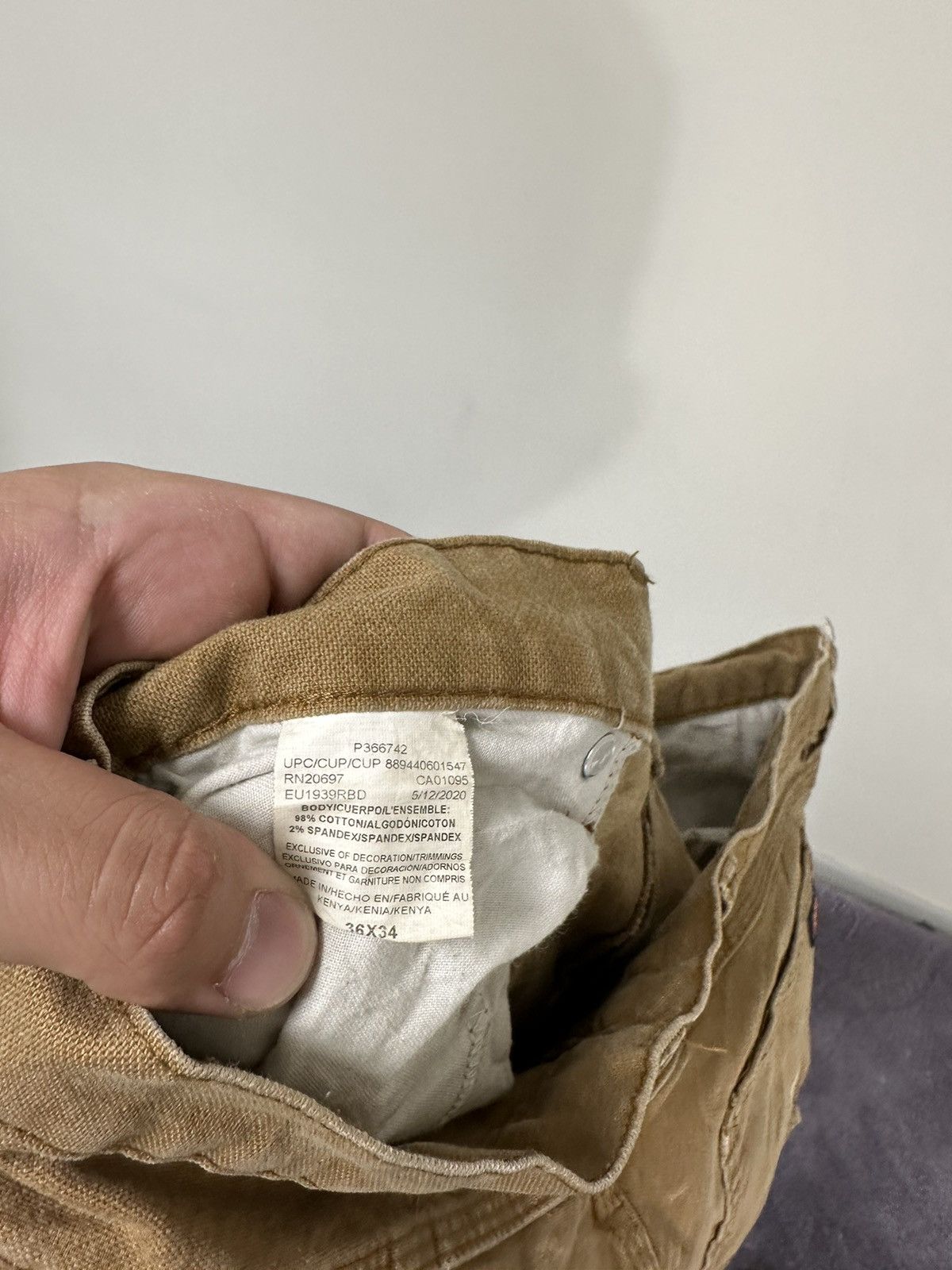 Dickies Vintage Dickies Y2K Work Distressed Hype Baggy Pants Jeans Size US 36 / EU 52 - 13 Thumbnail