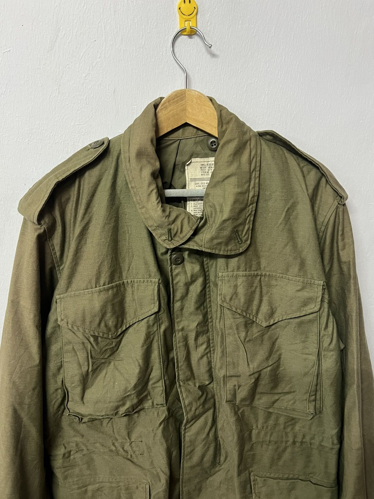 Alpha Industries VINTAGE AVIREX M-65 SUN FADED Size US M / EU 48-50 / 2 - 4 Thumbnail