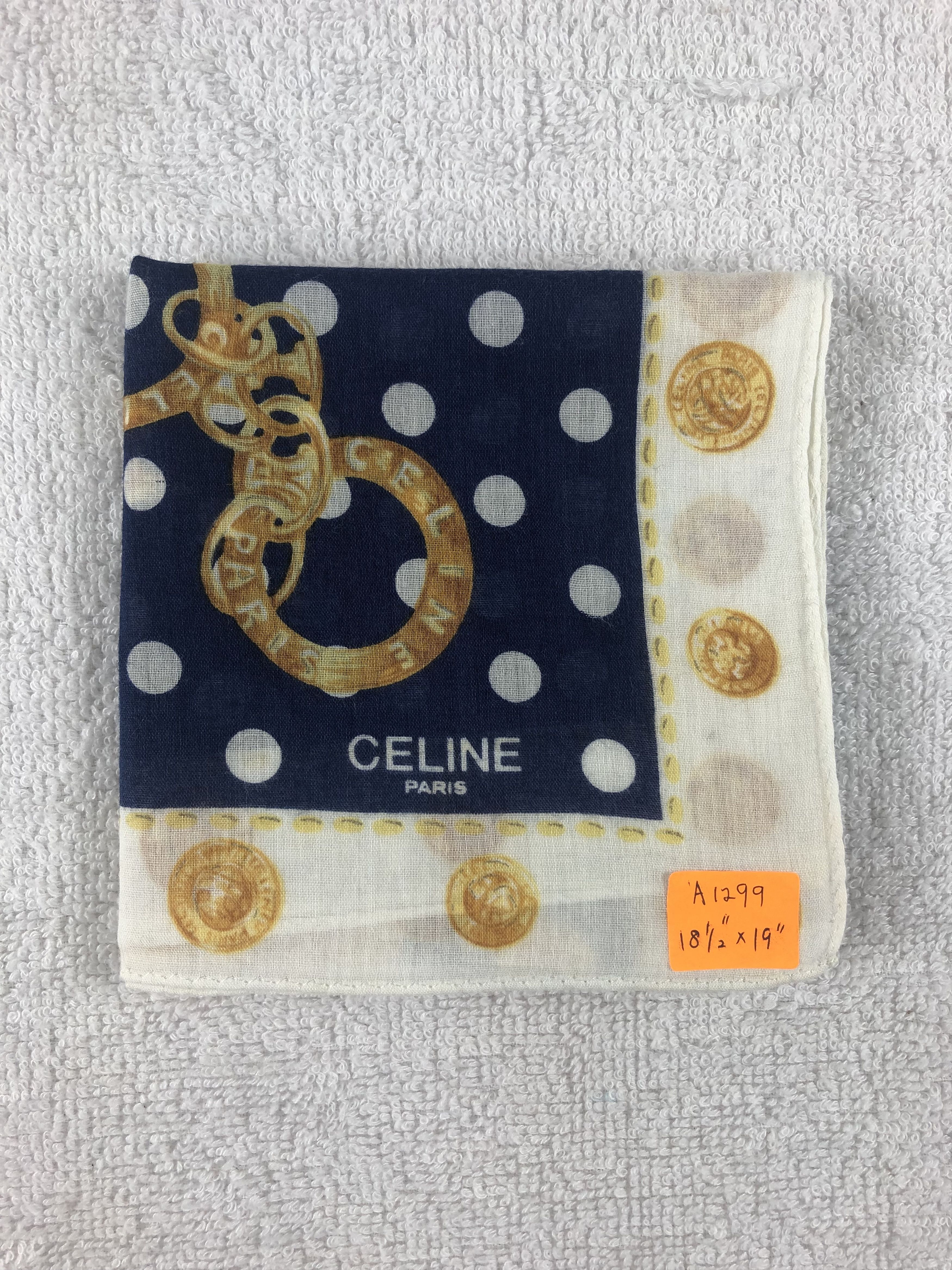 Celine Celine Handkerchief / Bandana / Neckerchief Size ONE SIZE - 6 Thumbnail