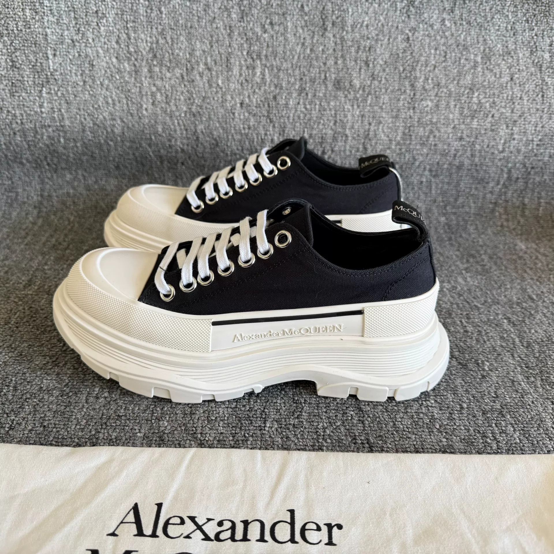 Alexander McQueen Alexander McQueen Platform Canvas Shoes Size US 6 / IT 36 - 1 Thumbnail