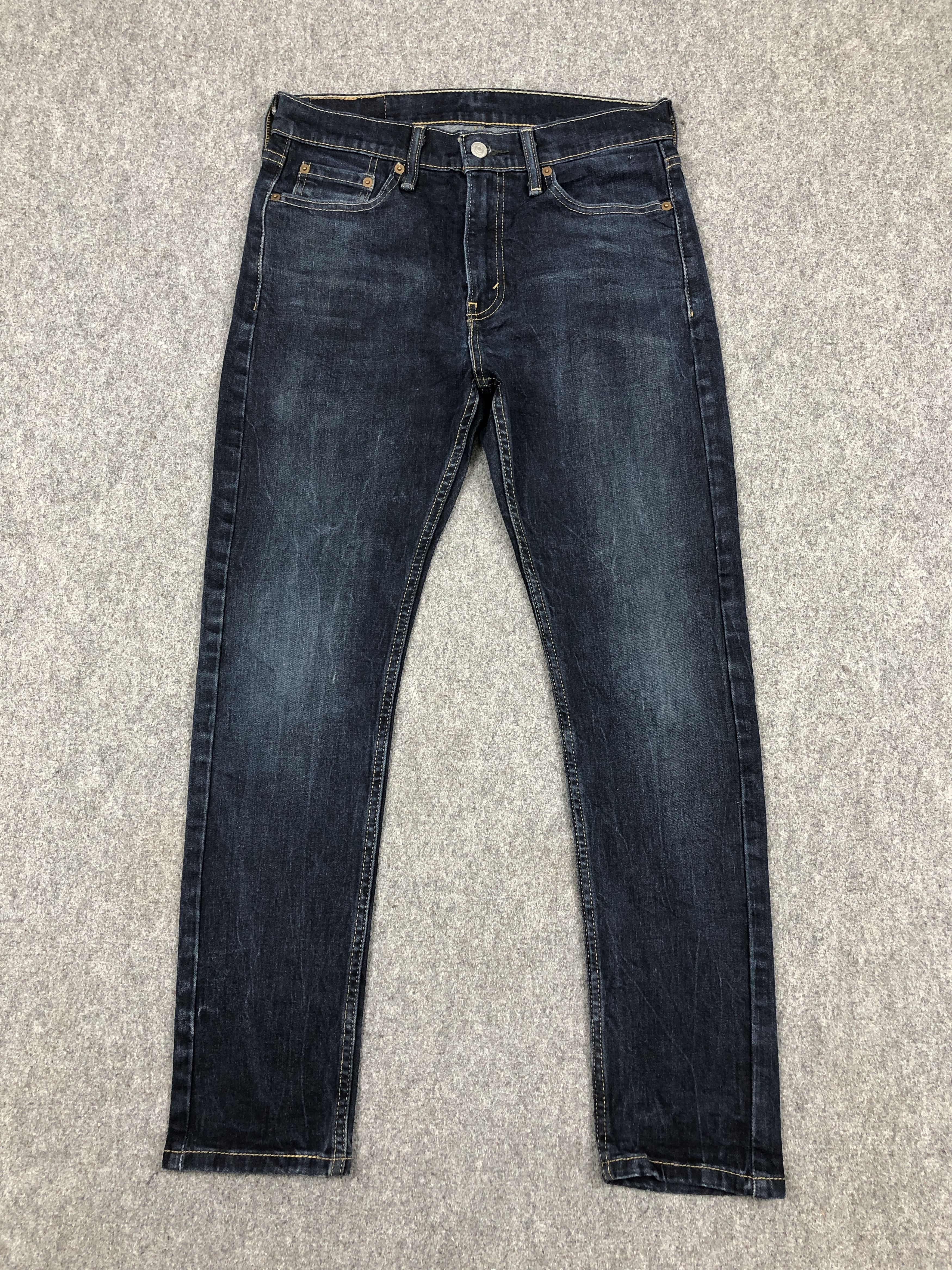 Levi's Blue Denim Vintage Levis 510 Skinny Fit Jeans DP2303 Size US 29 - 1 Thumbnail