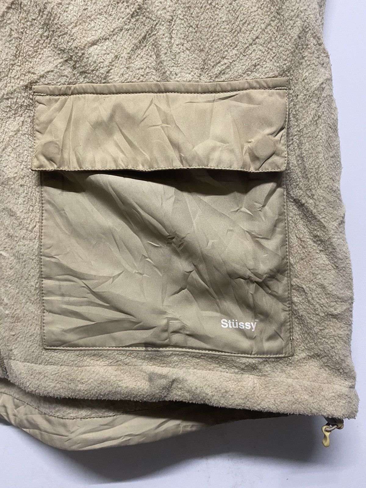 Stussy Stussy Sherpa Fleece Vest Pockets Jacket Size US L / EU 52-54 / 3 - 8 Thumbnail
