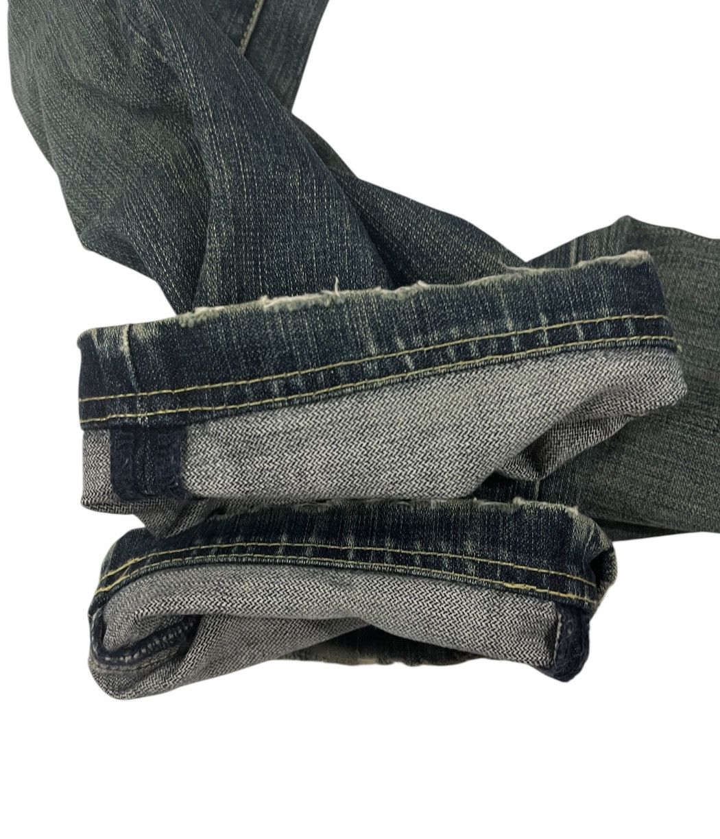 Burberry × Japanese Brand × Vintage Burberry Blue Label Distress Bush/klaus Jeans Size S Size US 31 - 6 Thumbnail