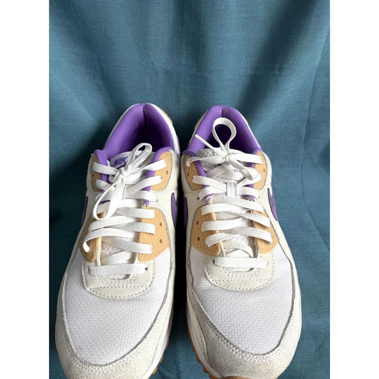 Nike Nike Air Max 90 Sneaker Mens Size 11.5 Sail Purple DM0029-102 Size US 12 / EU 45 - 7 Thumbnail