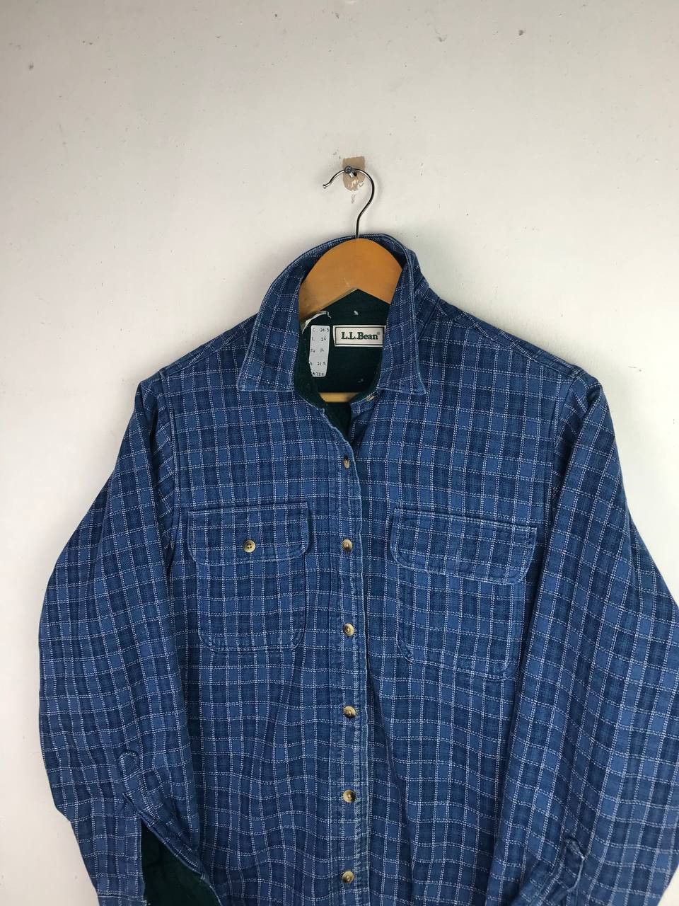Flannel × L.L. Bean × Vintage Rare Design Flannel L.L.Bean Size US M / EU 48-50 / 2 - 6 Thumbnail