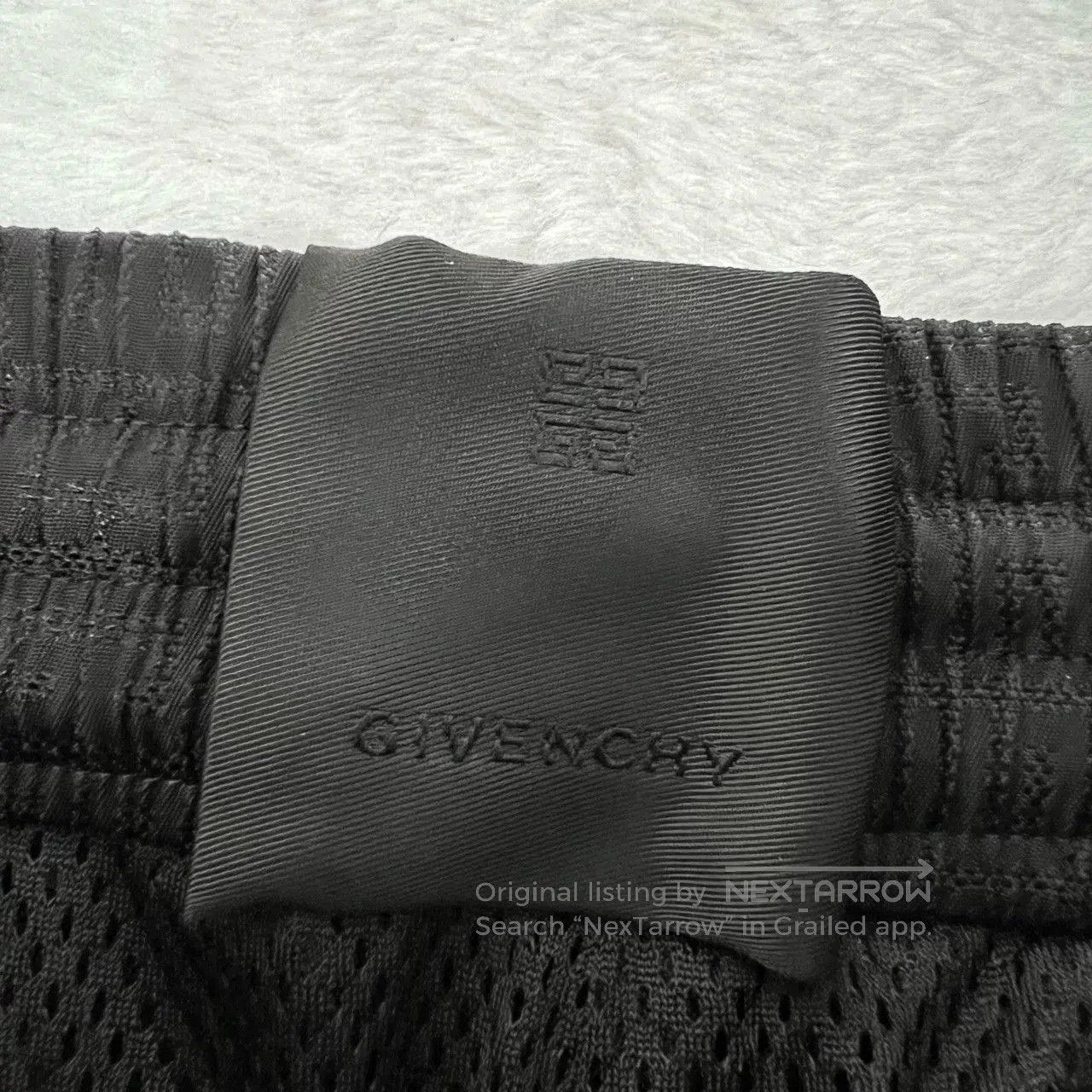 Givenchy Givenchy Black Logo Print Long Pants. Size US 36 / EU 52 - 4 Thumbnail