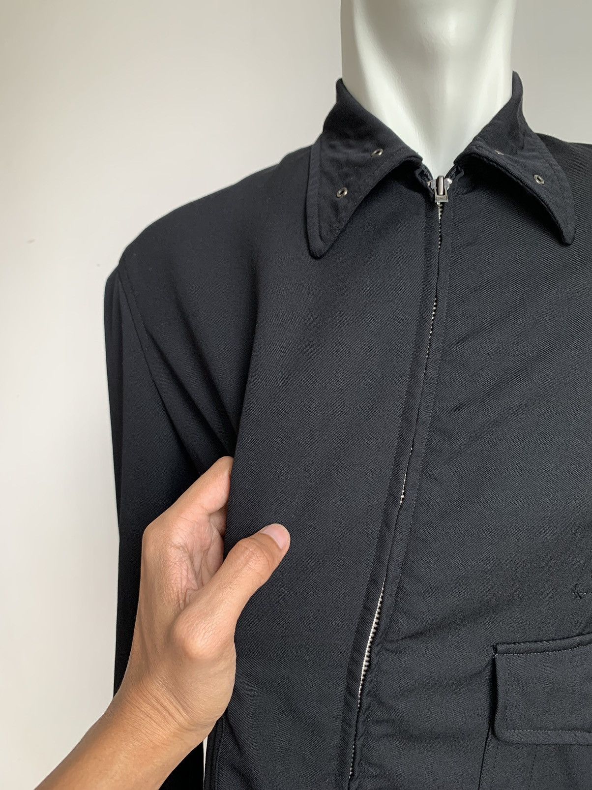 Yohji Yamamoto Y's For Men Laine Wool Jacket Size US M / EU 48-50 / 2 - 7 Thumbnail