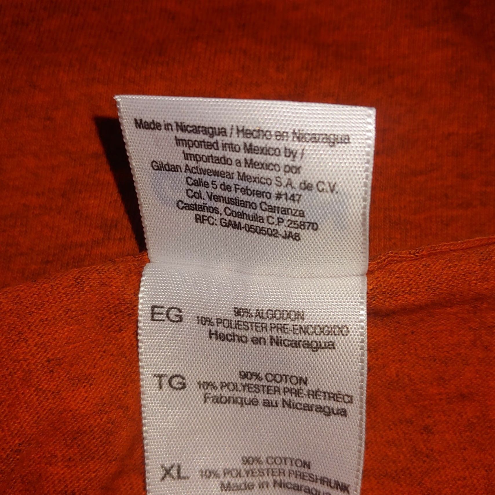 Gildan Vail Colorado Shirt XL Orange Purple Mountain Resort Ski Town Short Sleeve Mens Size US XL / EU 56 / 4 - 7 Thumbnail