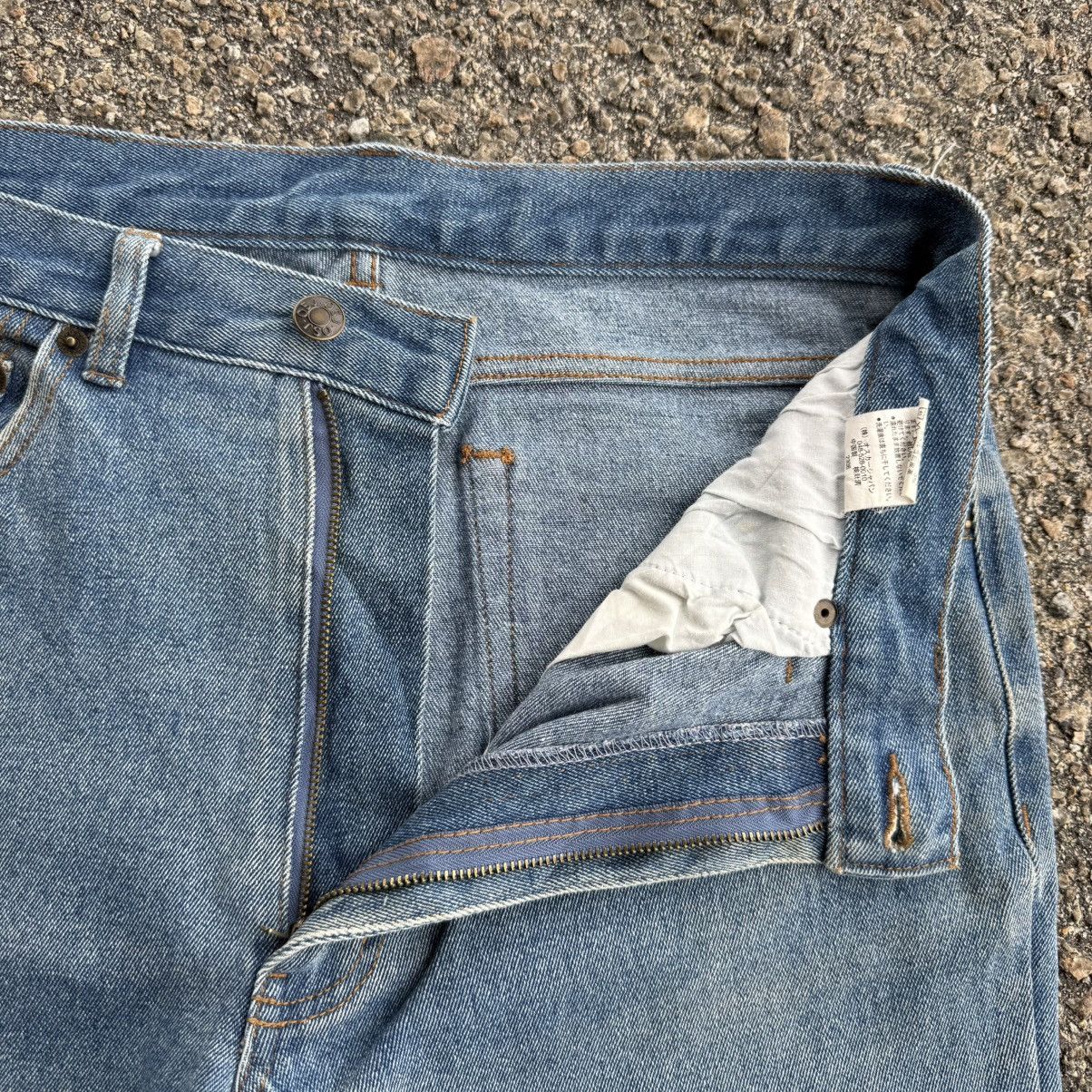 Japanese Brand VINTAGE OSJ DENIM FADED RIPPEP JEAN PANTS Size US 32 / EU 48 - 8 Thumbnail
