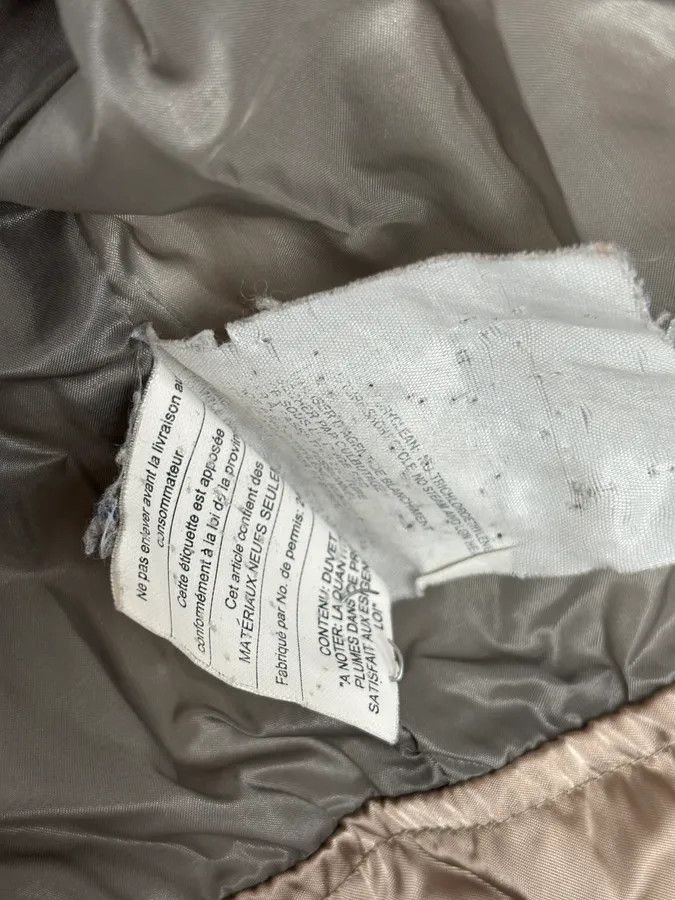 Prada 2000s Prada Beige Premium Shearling Collar Ski Puffer Jacket Size US M / EU 48-50 / 2 - 13 Thumbnail