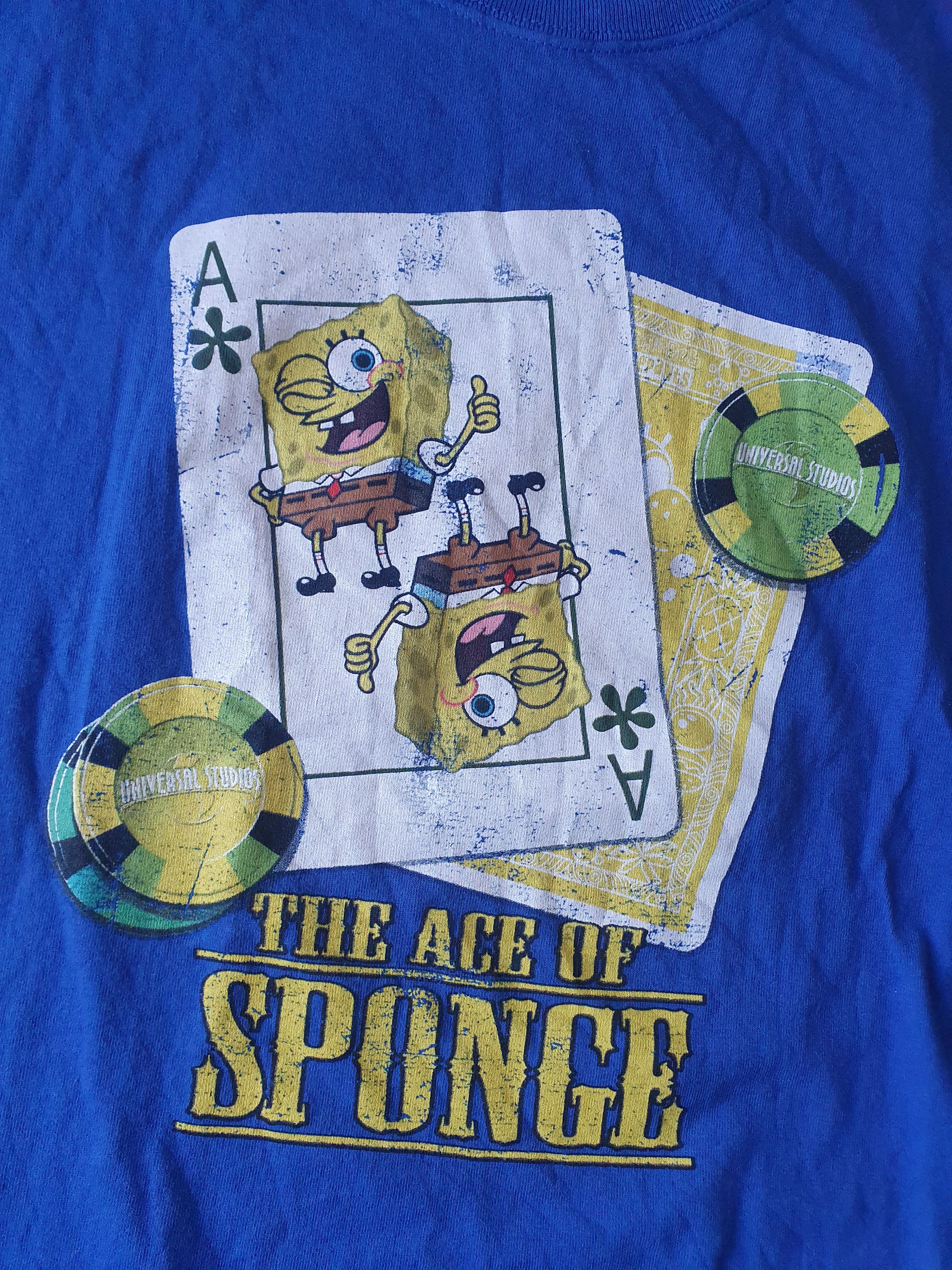Universal Studios × Vintage Spongebob Universal Studios The Ace Of The Sponde tee sz XXL Size US XXL / EU 58 / 5 - 8 Thumbnail