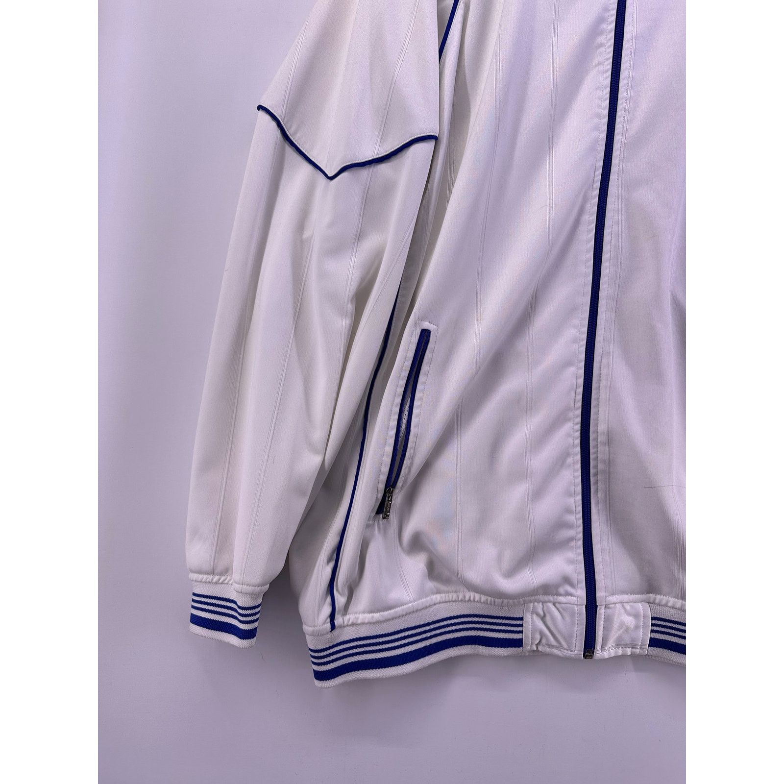 & Other Stories Vint Starbury Stephon Marbury White Track Jacket Sz Large Size US XL / EU 56 / 4 - 5 Thumbnail