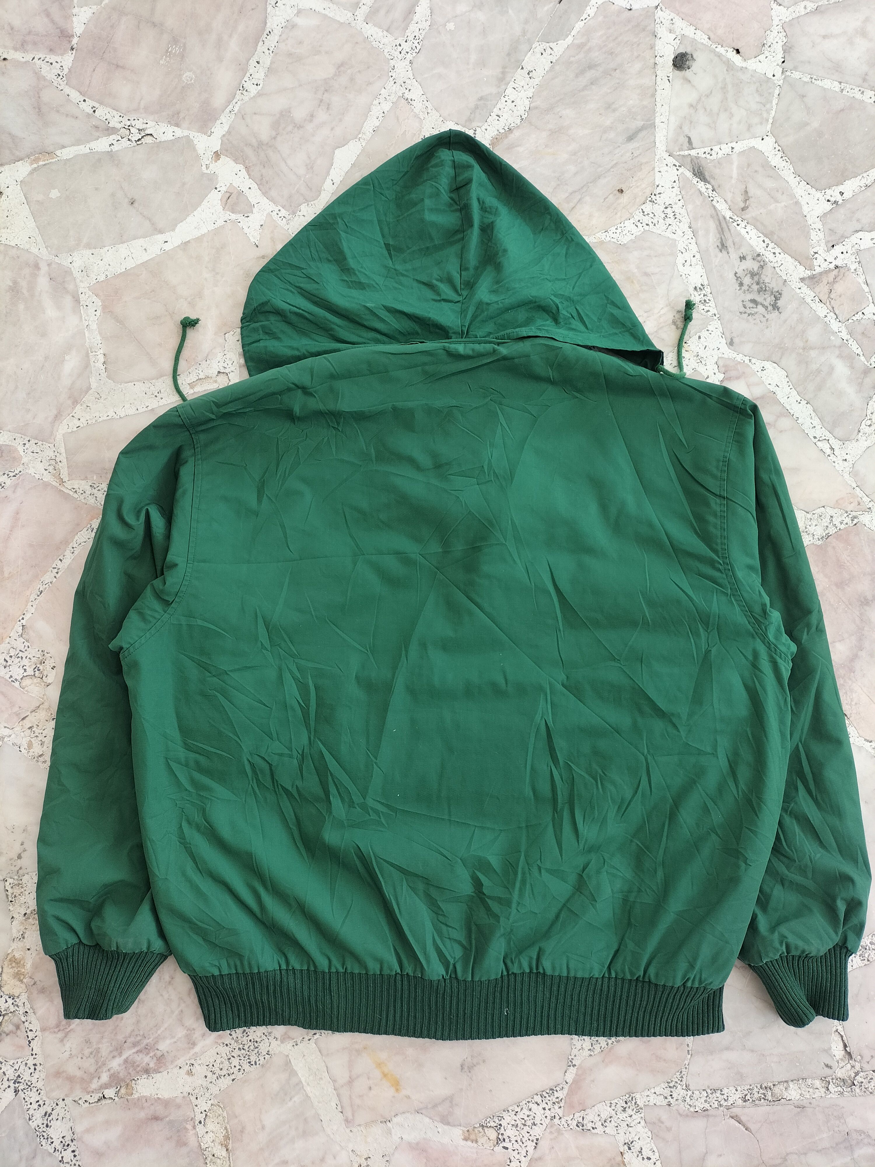Lacoste Lacoste Foldable Hoodie Vintage Green Jacket France Size US XL / EU 56 / 4 - 8 Thumbnail