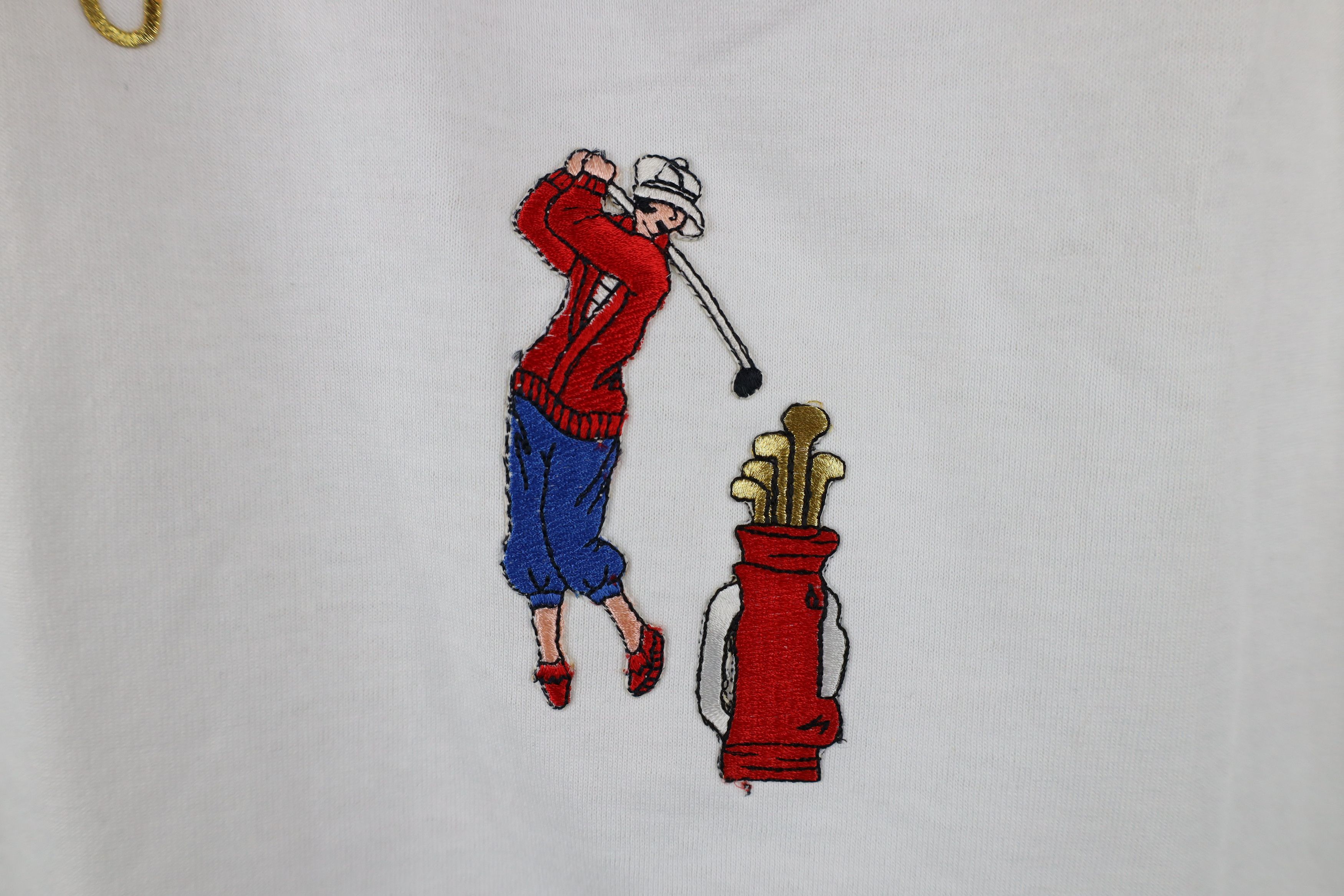 Vintage Vintage 90s Streetwear Golf Patch Short Sleeve T-Shirt Size M / US 6-8 / IT 42-44 - 4 Thumbnail