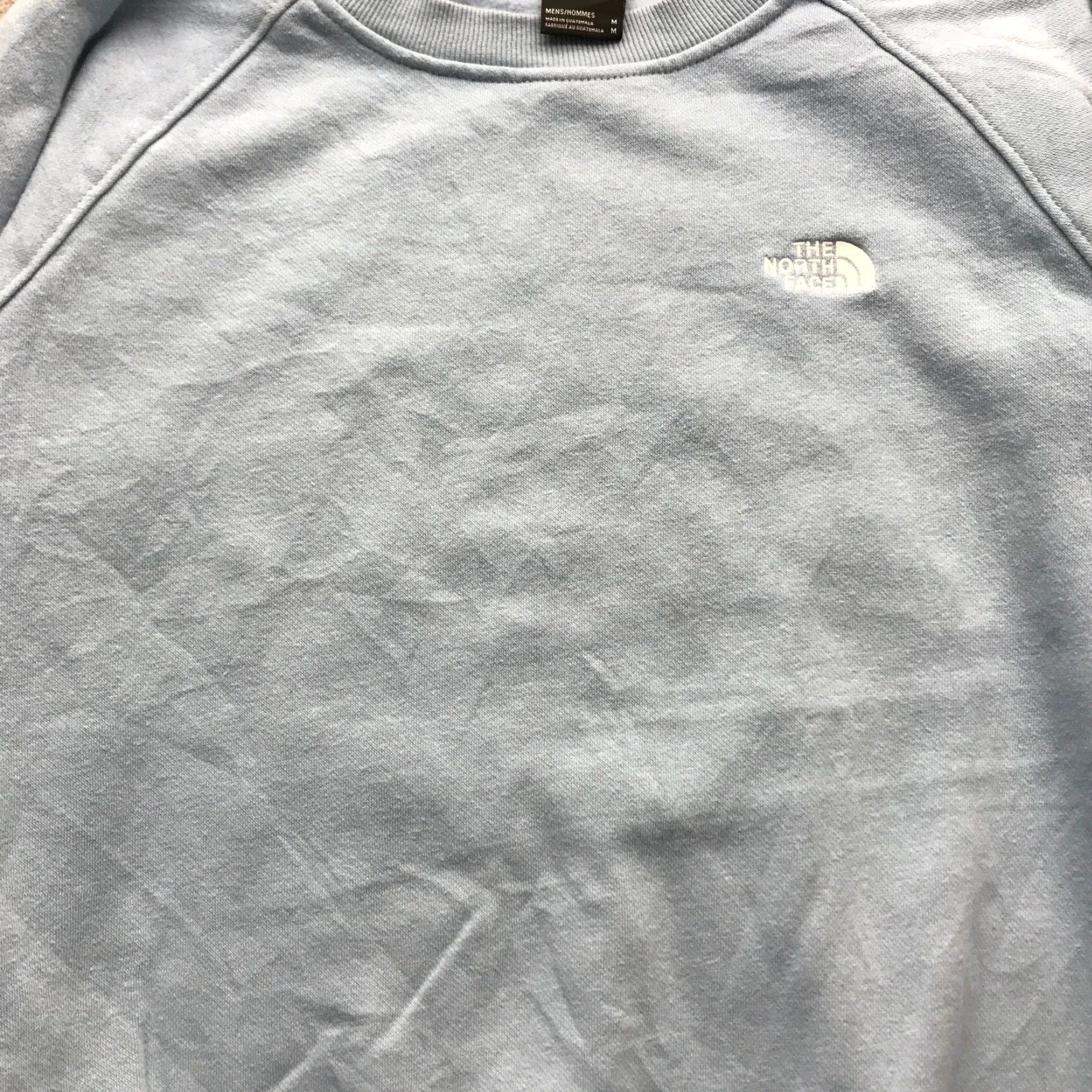 The North Face The North Face Sweatshirt Men M Long Sleeve Raglan Embroidered Logo Blue Size US M / EU 48-50 / 2 - 7 Thumbnail