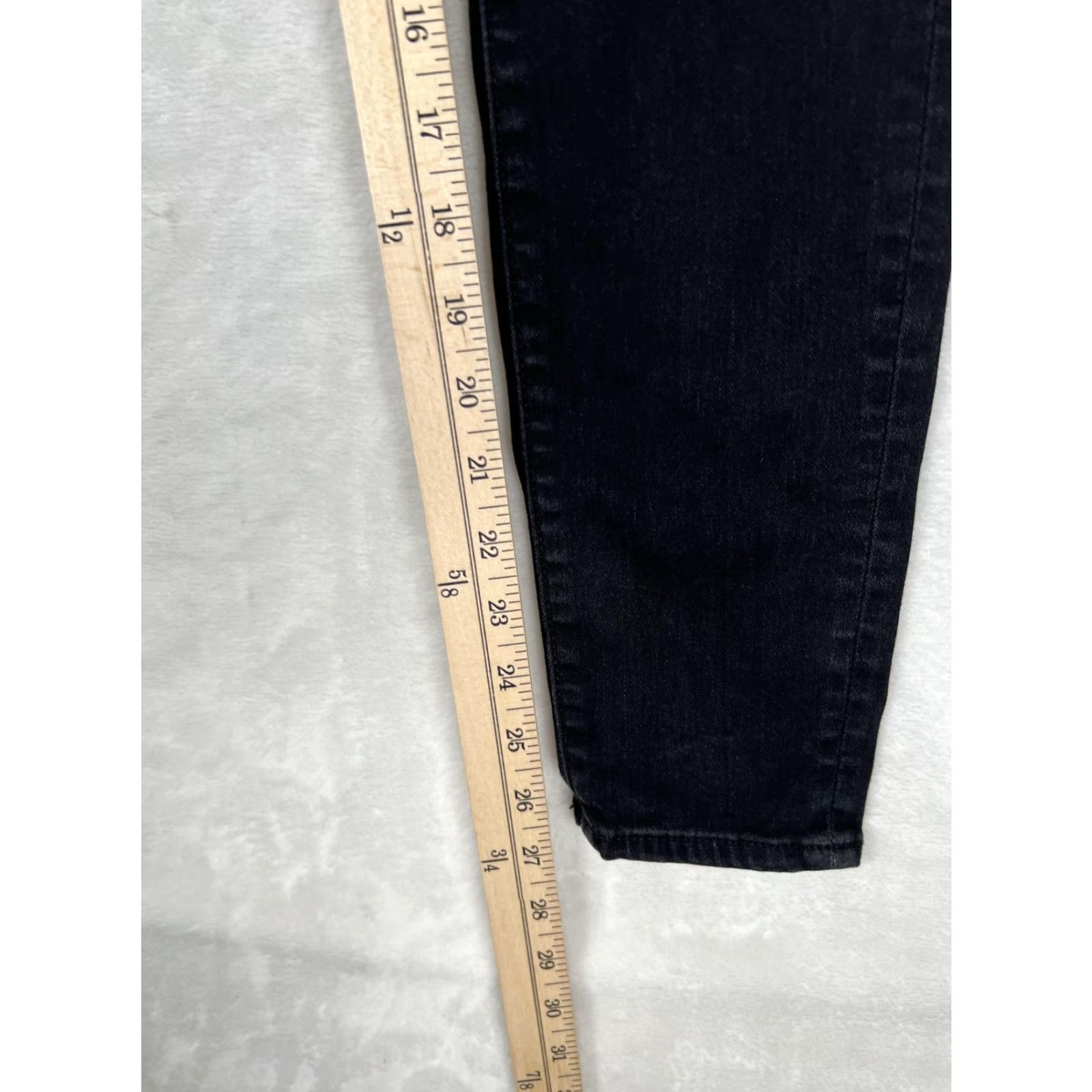 True Religion VINTAGE? No — True Religion Halle Jeans Womens 26 Blue High Rise Super Skinny Stretch Denim Jeans Size 26" / US 2 / IT 38 - 6 Thumbnail