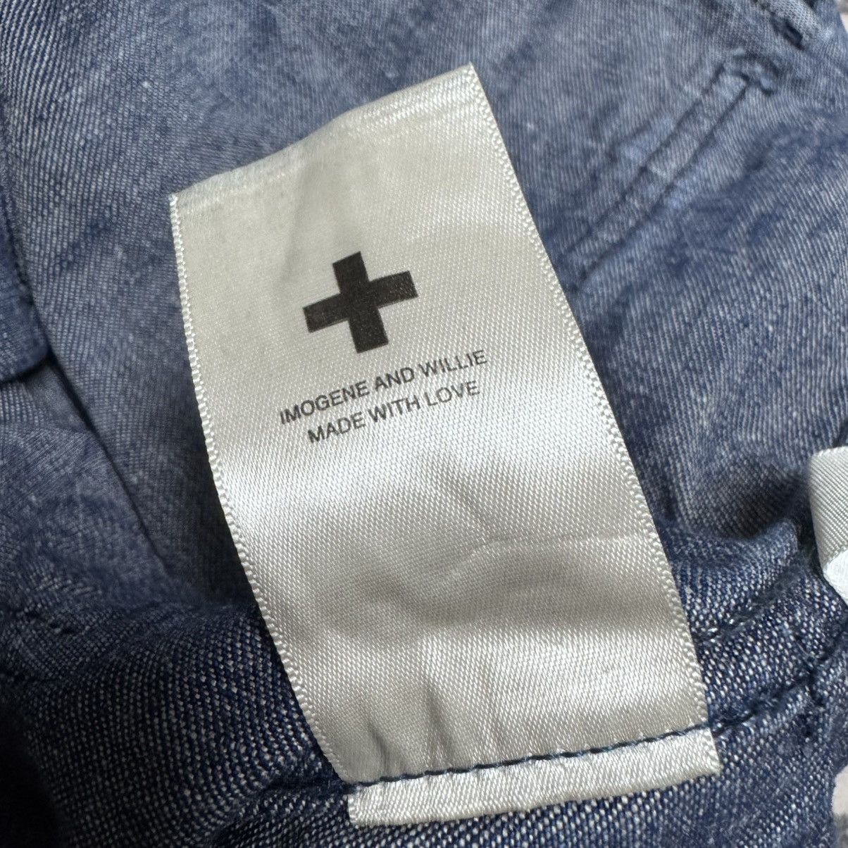 Imogene + Willie Imogene + Willie Denim Fatigue Pants Size US 34 / EU 50 - 22 Thumbnail