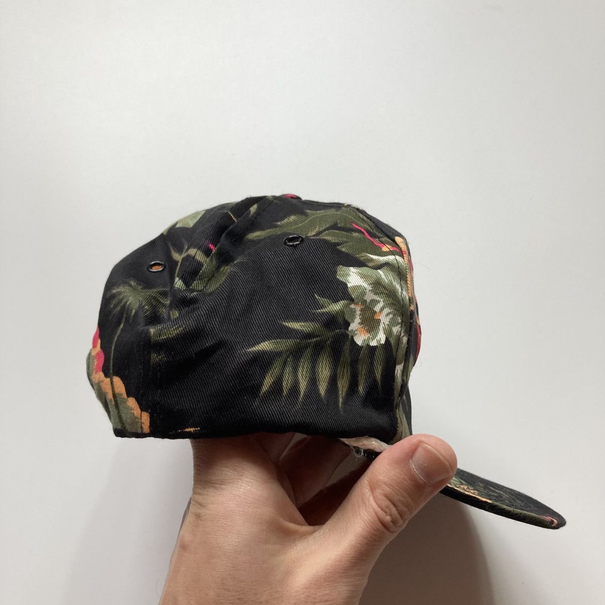 Vintage palm springs california usa aloha floral tropical hat Size ONE SIZE - 3 Thumbnail