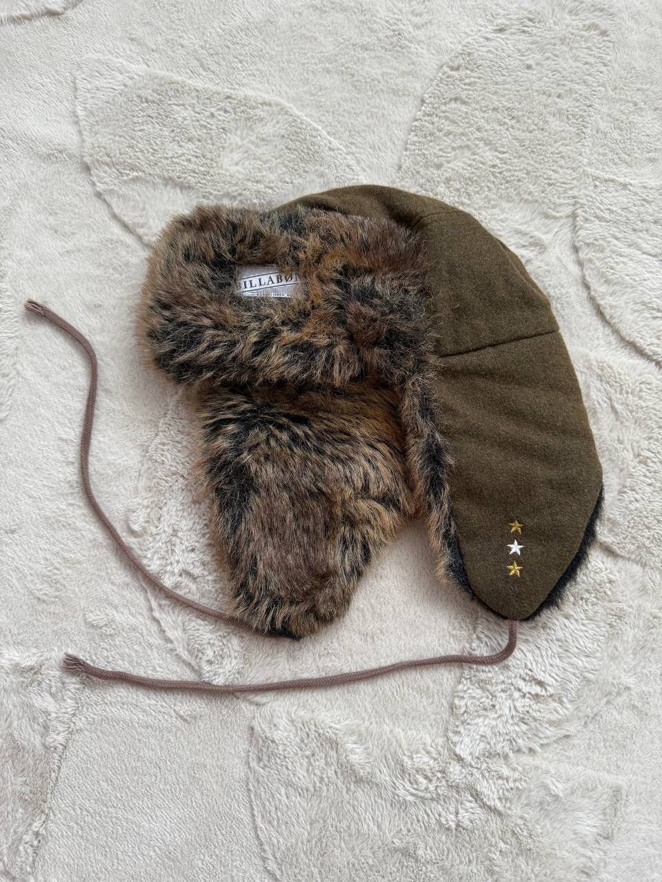 Billabong Vintage Billabong Fur Knit Trapper Hat Size ONE SIZE - 1 Thumbnail