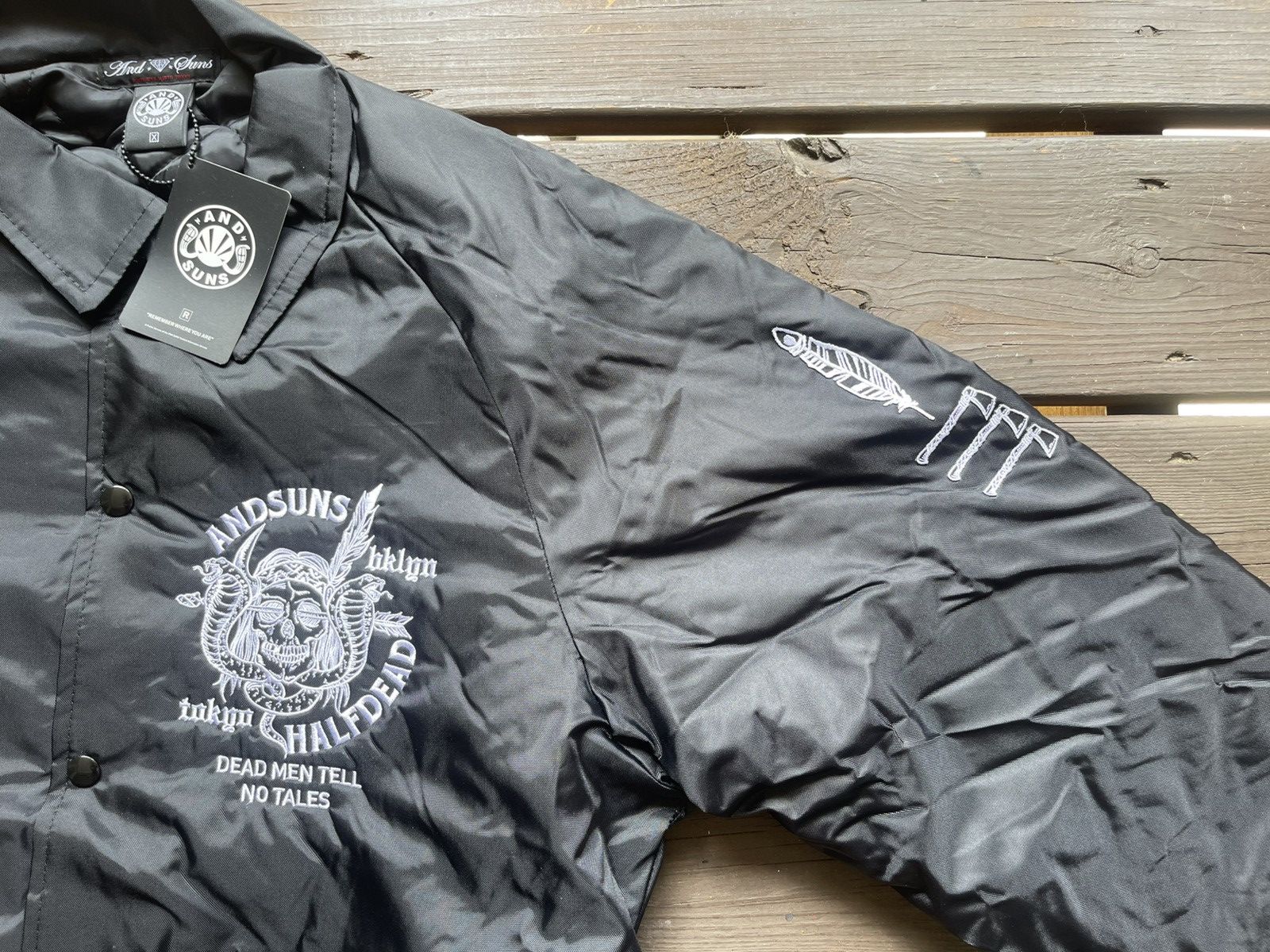 ANDSUNS NWT AndSuns Japan coach Jacket Size US XL / EU 56 / 4 - 6 Thumbnail