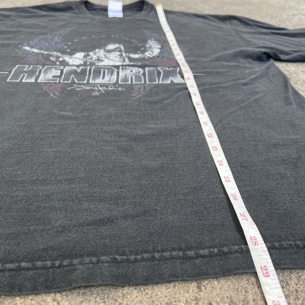 Band Tees Vintage Y2K JIMI HENDRIX Promo Tee XL Faded Psychedelic R&B Size US XL / EU 56 / 4 - 11 Thumbnail