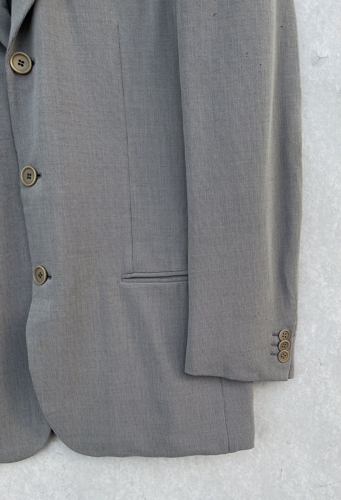 Giorgio Armani A/W 1998 GIORGIO ARMANI 3-BUTTON PEAK LAPEL WOOL SUIT/JACKET Size US M / EU 48-50 / 2 - 7 Thumbnail