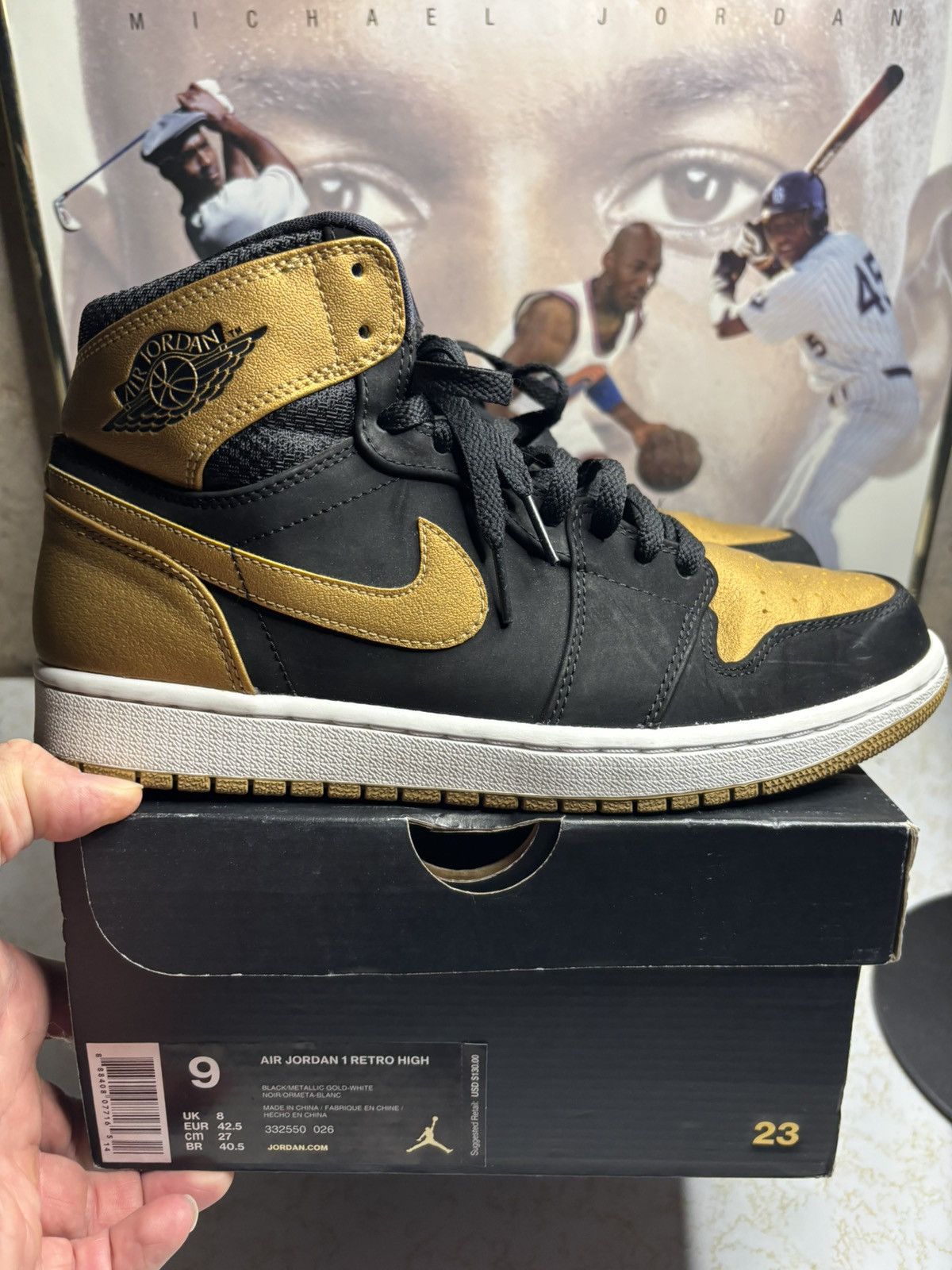Jordan Brand Jordan Retro 1 ‘melo’ Size US 9 / EU 42 - 1 Thumbnail