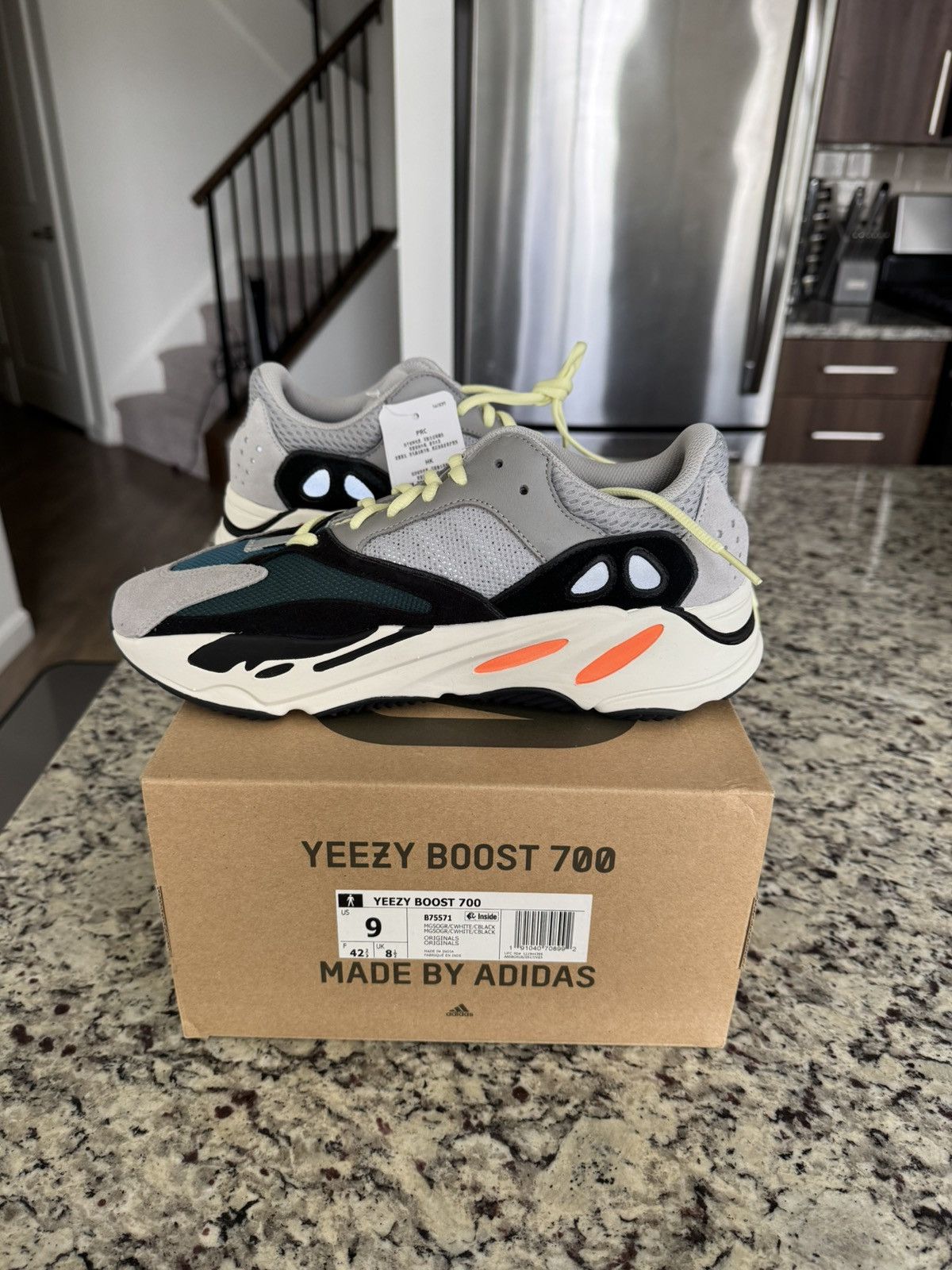 Adidas × Yeezy Adidas Yeezy Boost 700 “Wave Runner” Size US 9 / EU 42 - 6 Thumbnail