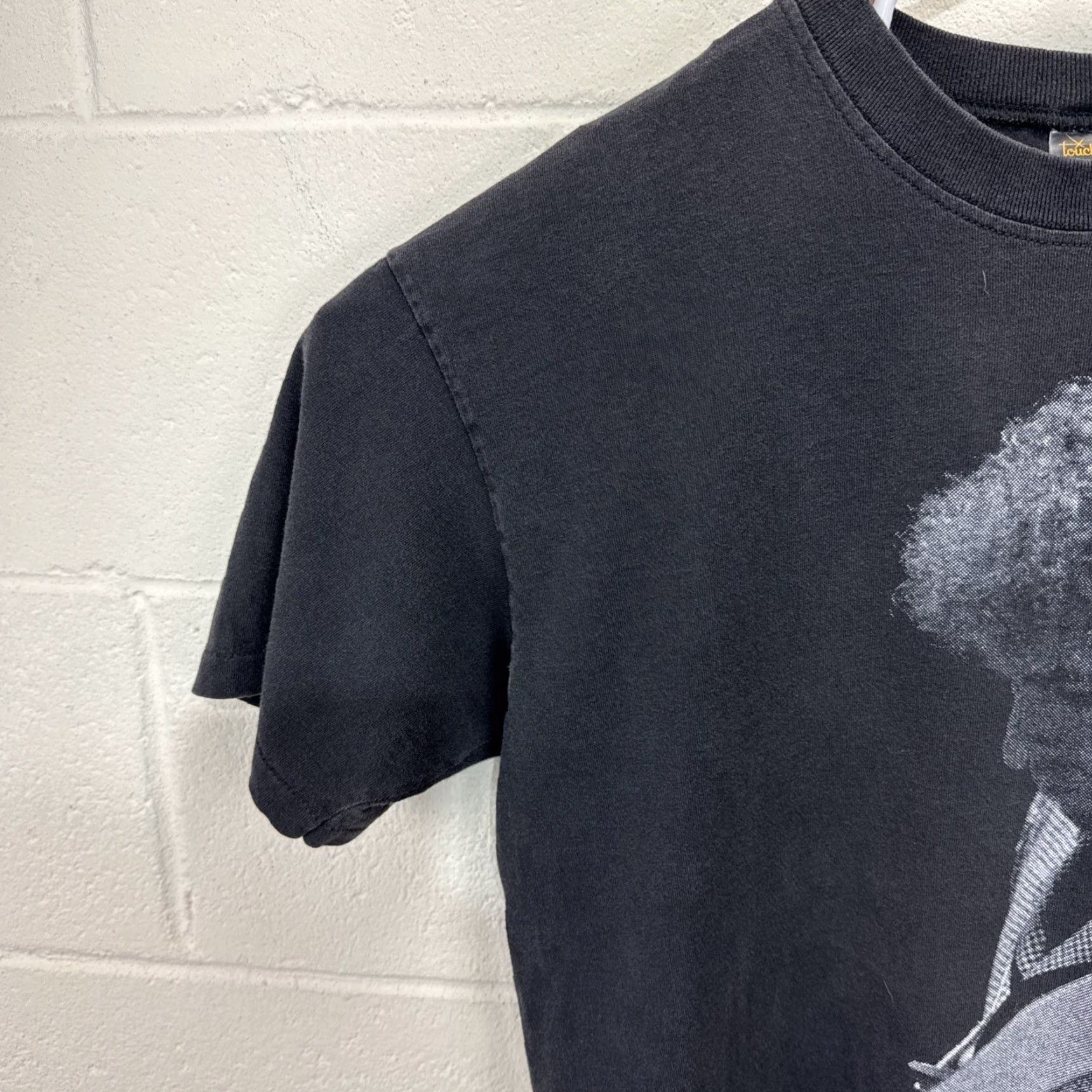 Vintage VINTAGE 1994 Bob Dylan T-Shirt Mens Large Black Graphic Tee 90s Music Rock Size US L / EU 52-54 / 3 - 6 Thumbnail