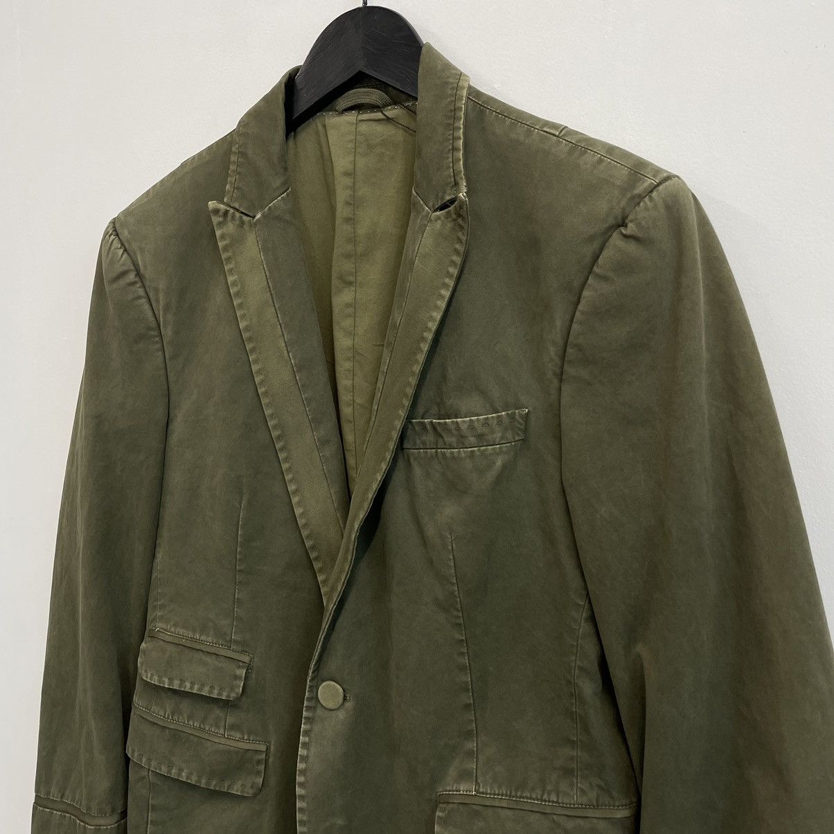 Neil Barrett Neil Barrett moss green blazer Size 44S - 4 Thumbnail