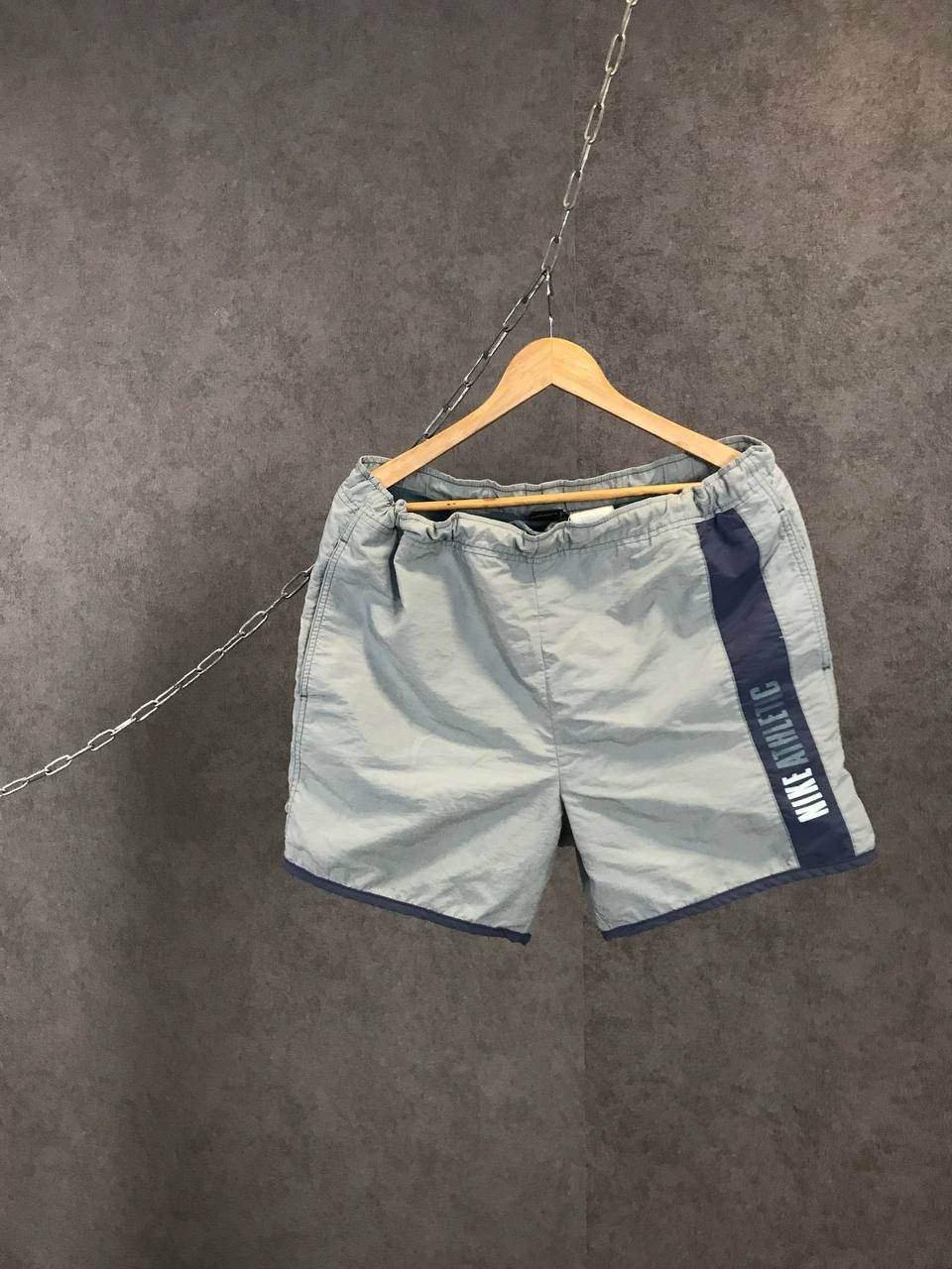 Vintage Nike Athletic nylon vintage shorts Size US 32 / EU 48 - 1 Thumbnail