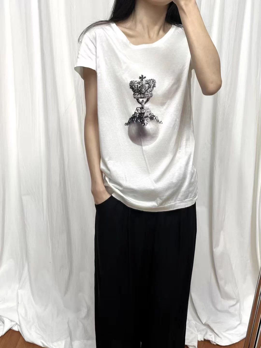 Yohji Yamamoto Yohji Yamamoto Main Line Printed SS Size 2 Mint Size M / US 6-8 / IT 42-44 - 3 Thumbnail