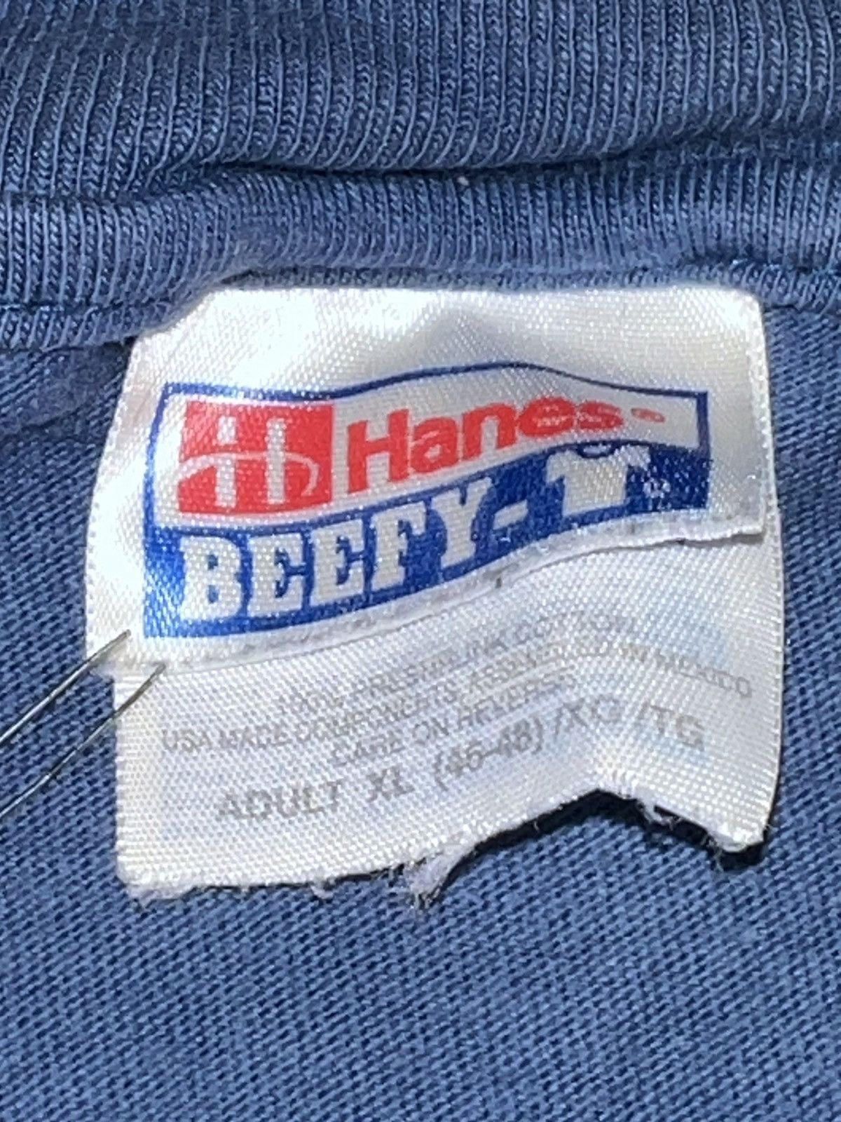 Vintage Vintage 90s Funny Typo Graphic Tee Size US XL / EU 56 / 4 - 4 Thumbnail