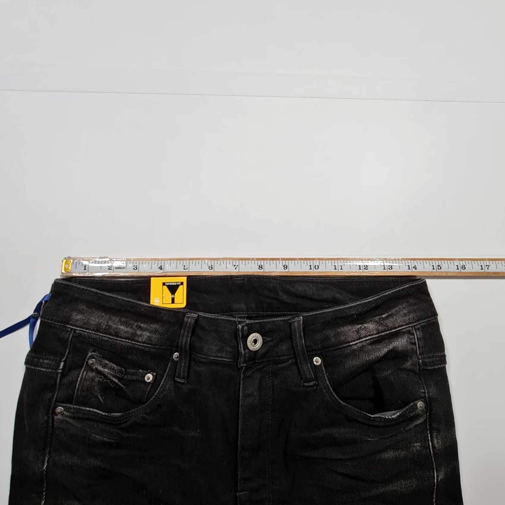 G-Star G Star Raw Jeans Black W26 L32 ARC 3D Tapered Fit Denim Womens Slim 5-Pocket Logo Modern City Clothing Women Jeans Size 26" / US 2 / IT 38 - 5 Thumbnail