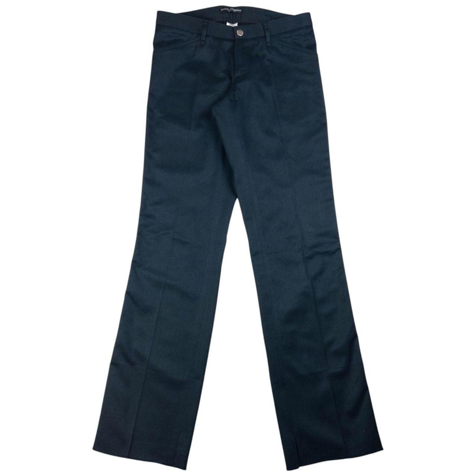 Dolce & Gabbana Vintage Dolce & Gabbana Striped Trousers Size W28 Size US 28 / EU 44 - 4 Thumbnail