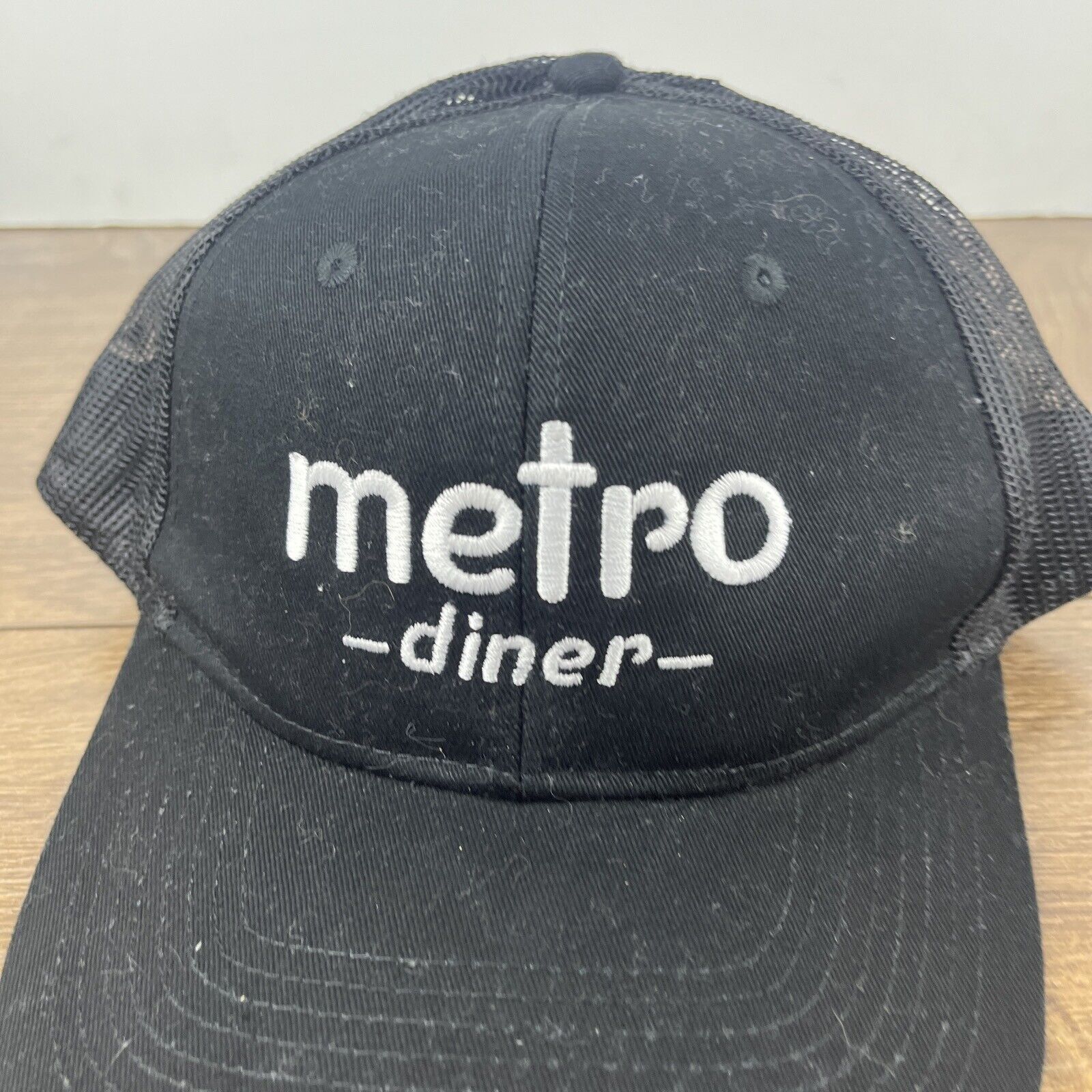 Other Metro Diner Hat Metro Diner Black Hat Adjustable Adult Size Size ONE SIZE - 6 Thumbnail