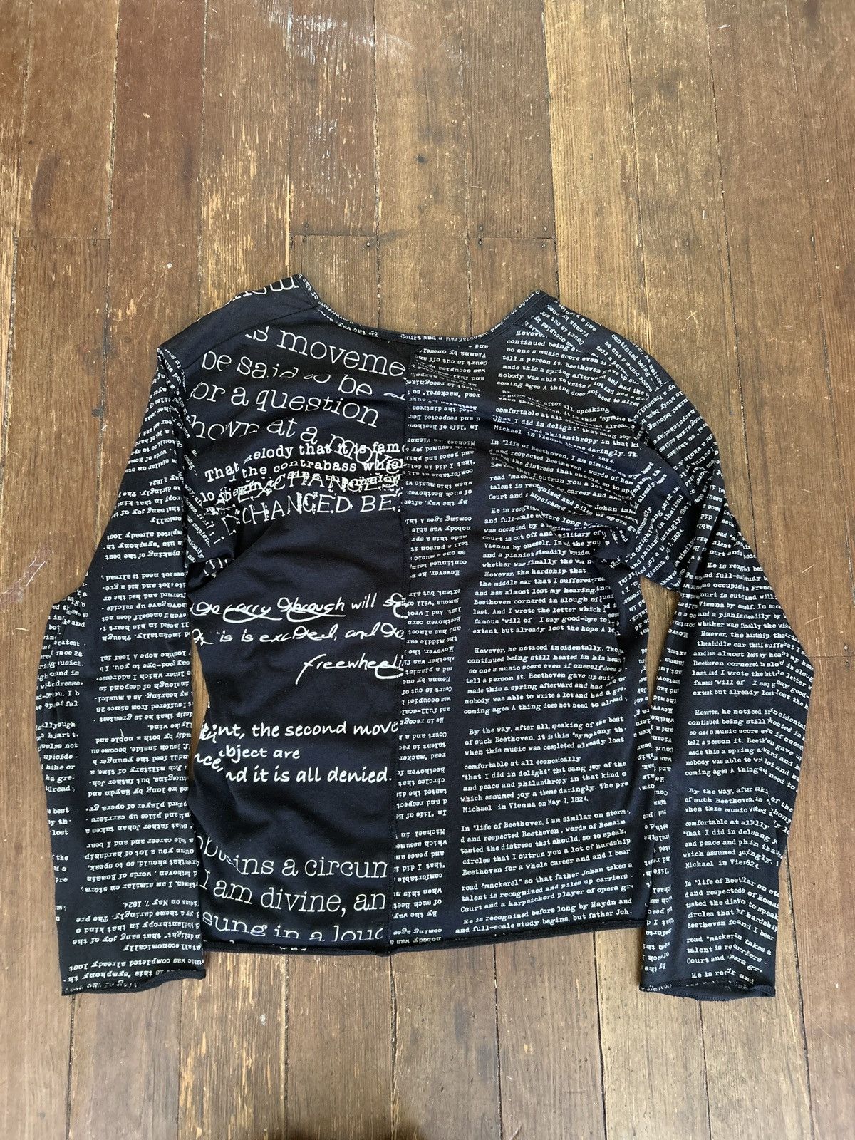 Beaumere Beaumere cut sew longsleeve shirt Size US S / EU 44-46 / 1 - 2 Thumbnail
