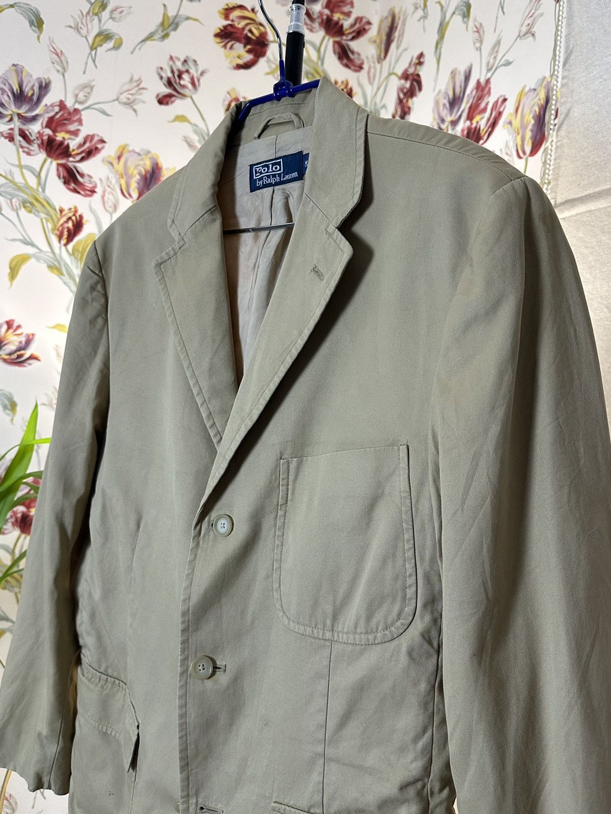 Polo Ralph Lauren Polo Ralph Lauren Blazer & Jaket Cotton Beige Size 50R - 2 Thumbnail