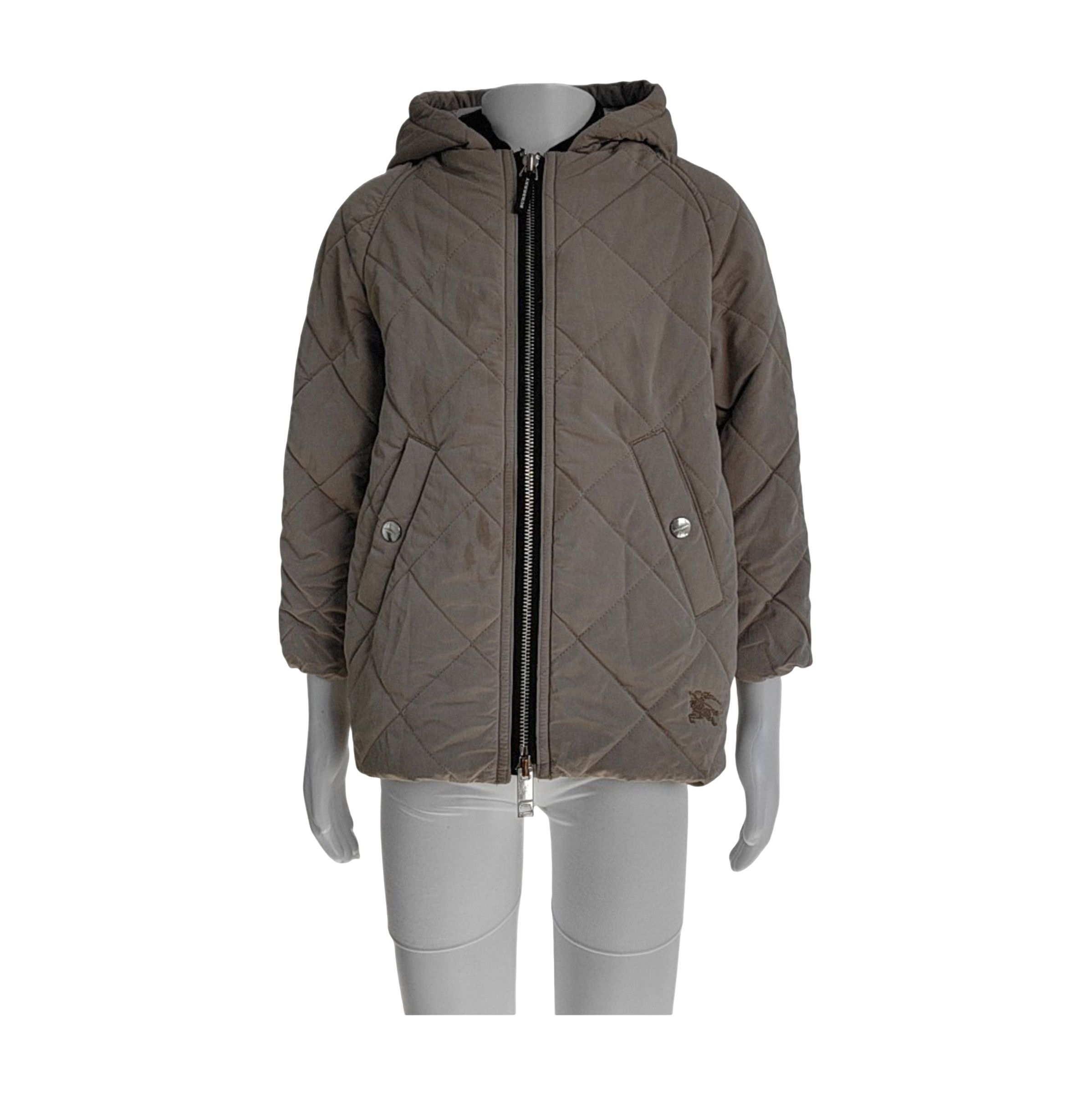 Burberry Burberry Quilted Hooded Jacket Size 4Y Size US XXS / EU 40 - 1 Thumbnail