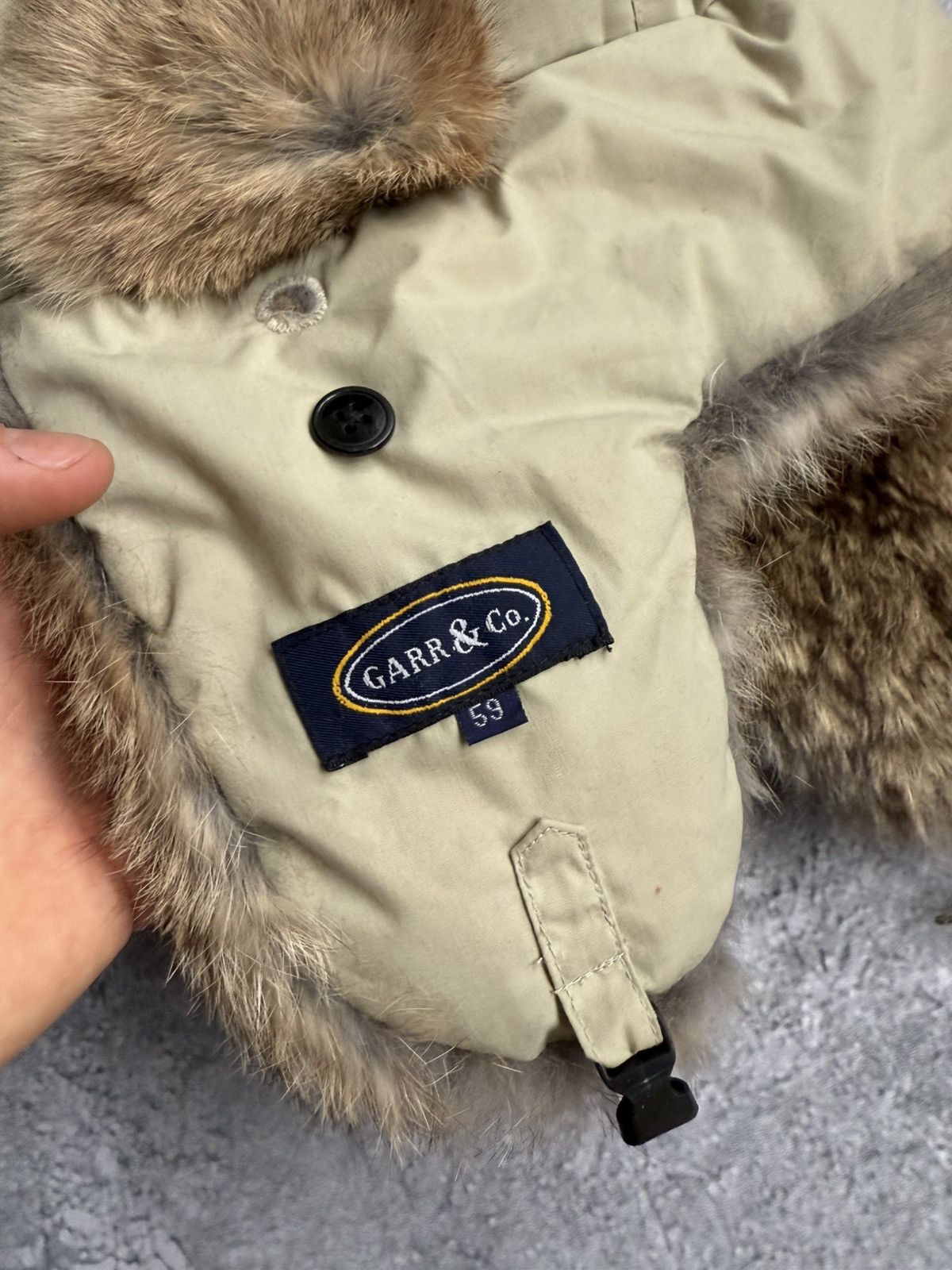Other Warm Natural Rabbit Ushanka Hat Y2K Size ONE SIZE - 6 Thumbnail