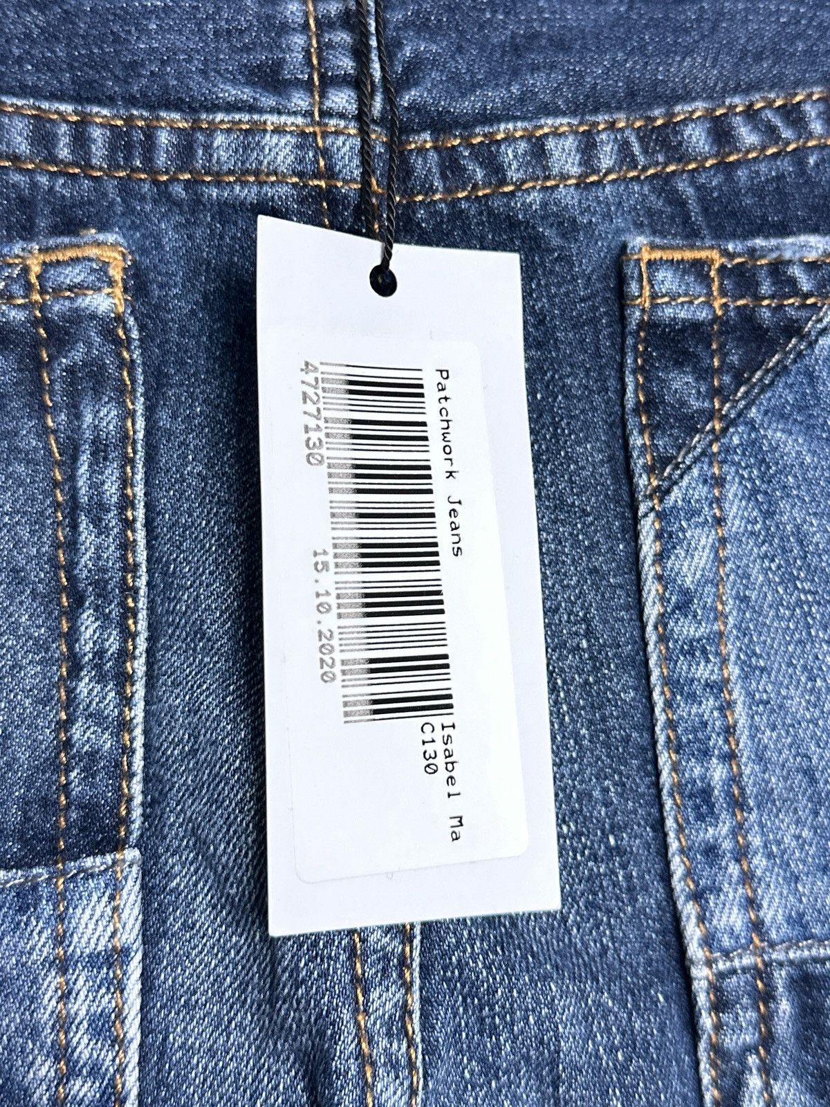 Isabel Marant Etoile Isabel Marant Etoile Dillon Denim Jeans Patchwork Size 36 Size 25" / US 0 / IT 36 - 6 Thumbnail