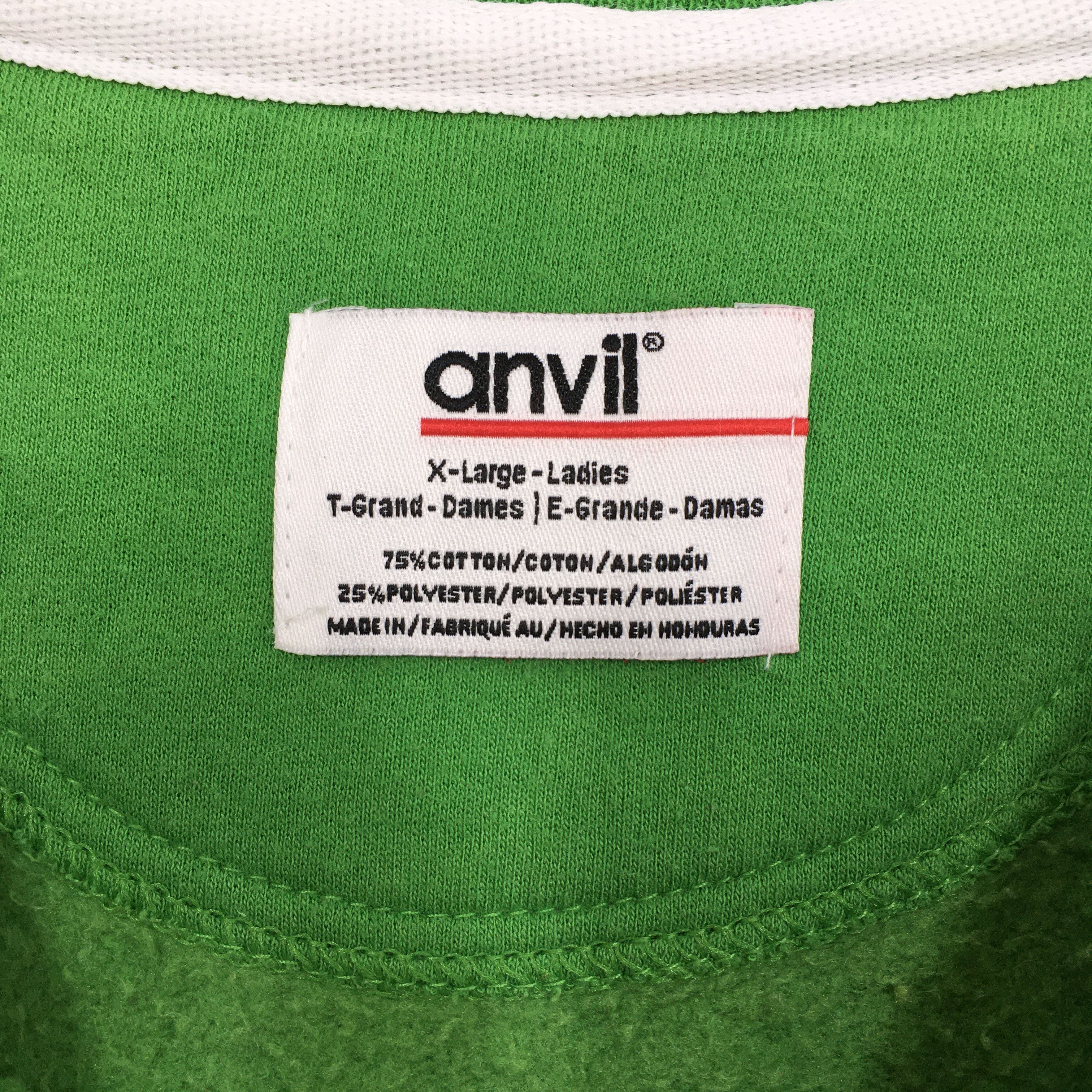 Anvil Vintage Ireland Irish Green Sweatshirts XLarge Size US XL / EU 56 / 4 - 3 Thumbnail