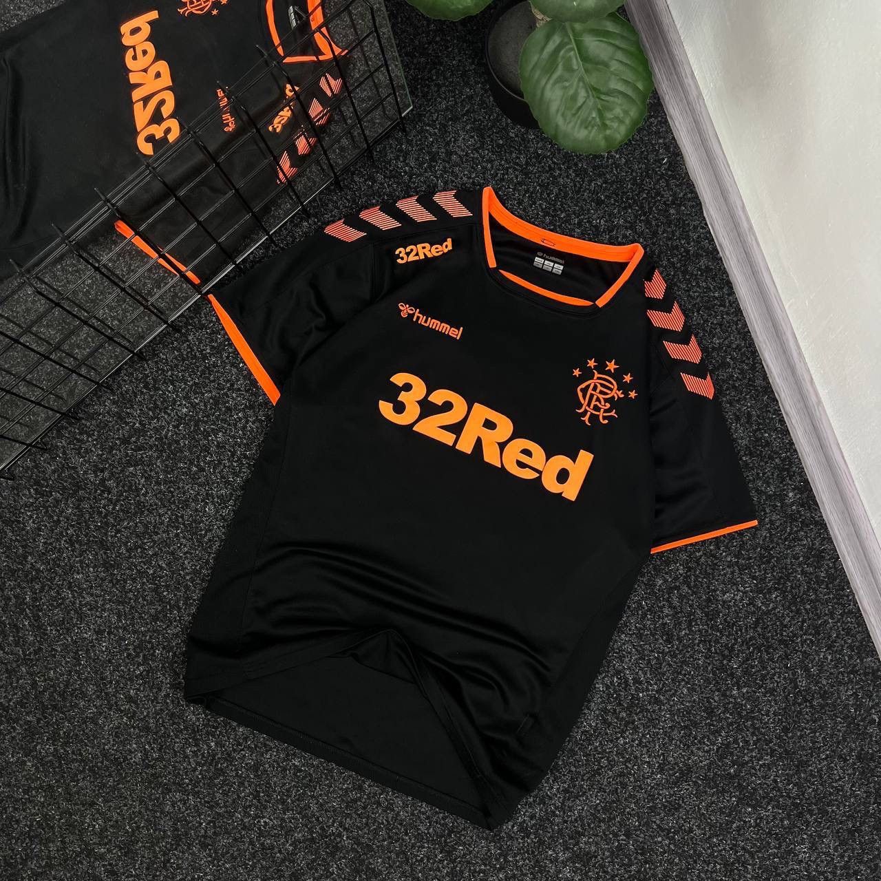 Hummel Rangers Hummel T-shirt Home Football Blokecore Y2k Jersey Size US XL / EU 56 / 4 - 1 Thumbnail