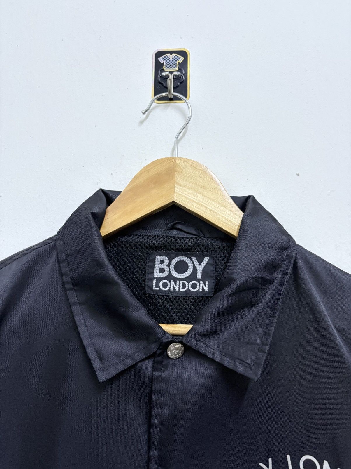 Boy London Vintage 90's Boy London United Kingdom Rebel Coach Jacket Size US M / EU 48-50 / 2 - 13 Thumbnail