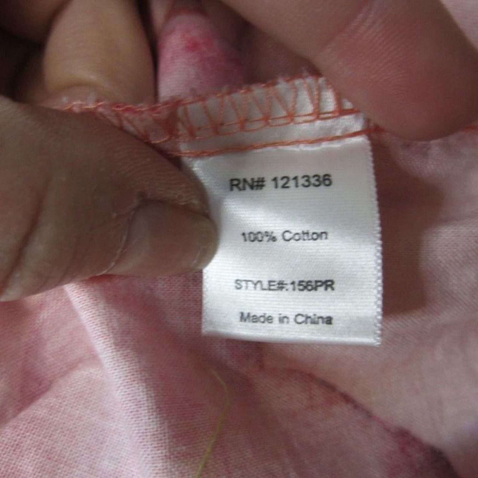 Other Koi by Kathy Peterson Pink Floral Cotton Top Cottagecore Size M / US 6-8 / IT 42-44 - 8 Thumbnail